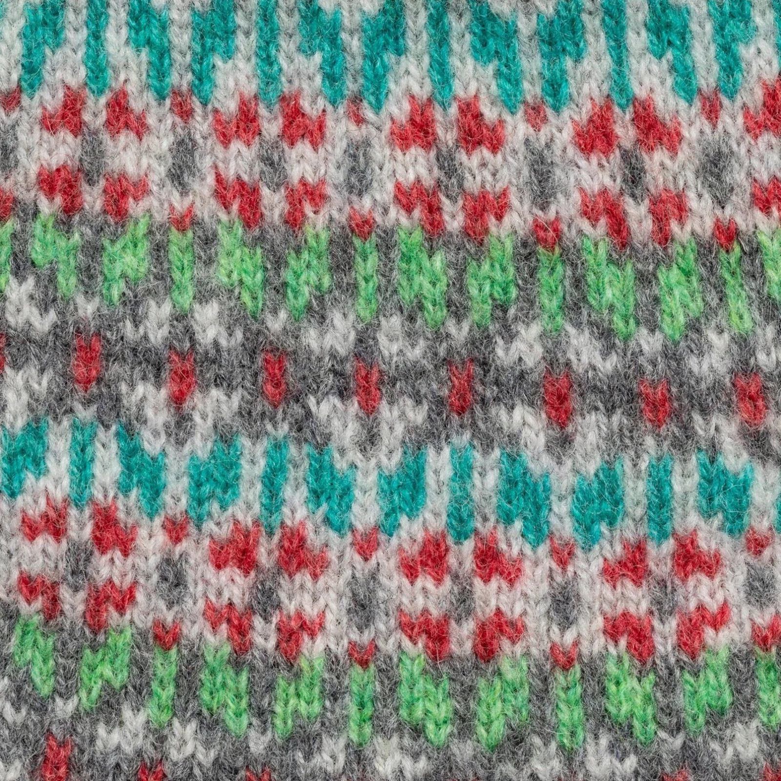 These gorgeous grey and light grey Fairisle fingerless gloves will keep your hands warm and cosy, but your fingers free.