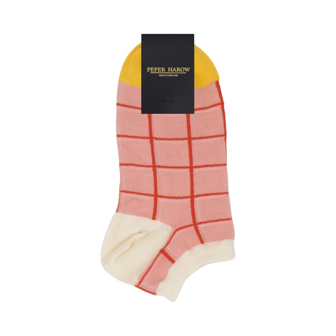 Grid Ladies Trainer Socks