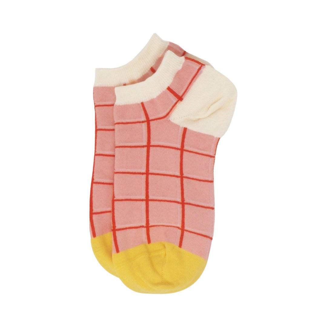 Grid Ladies Trainer Socks