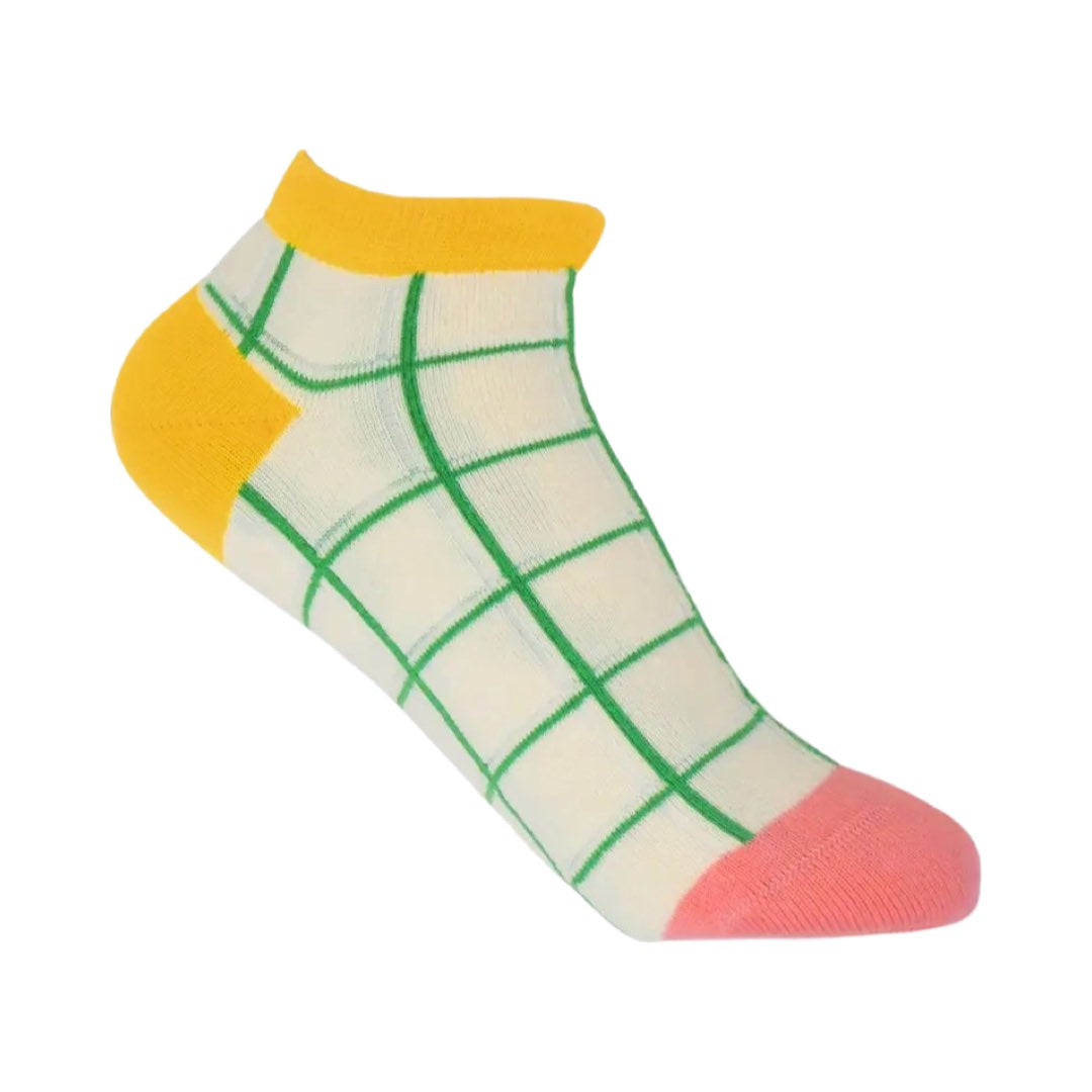 Grid Ladies Trainer Socks