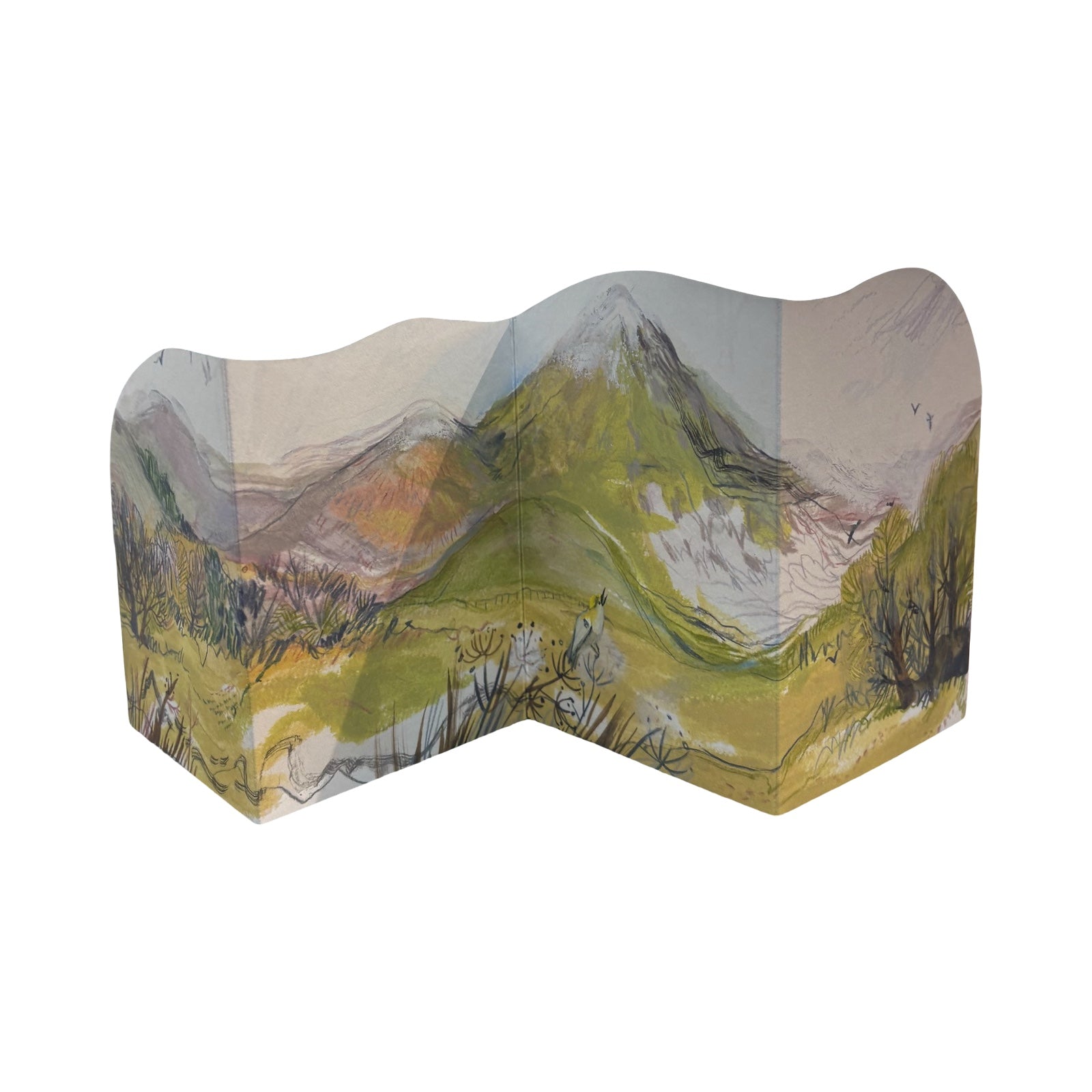 Hill and Glen Concertina Card