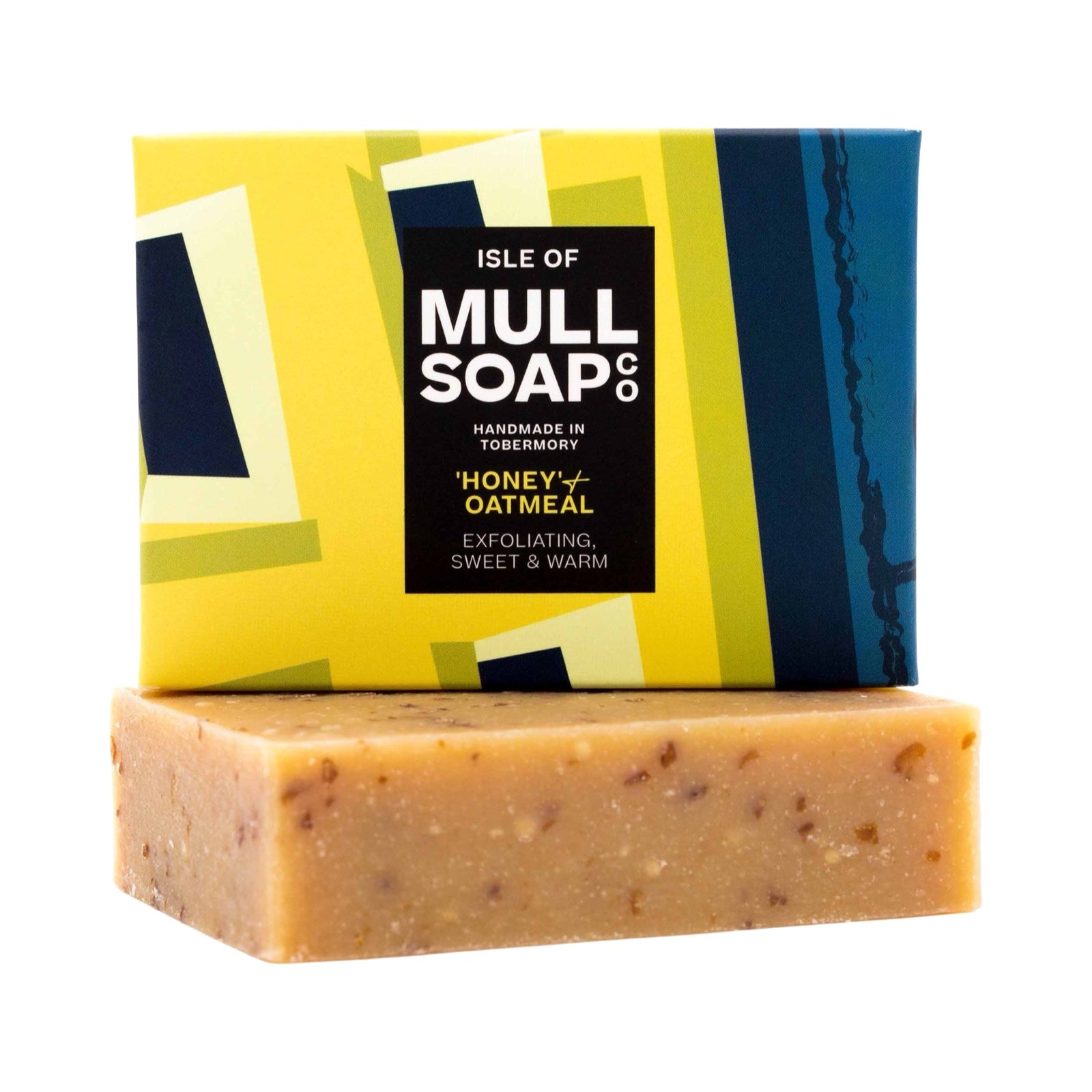 This honey and oatmeal soap bar is great for sensitive skin. 