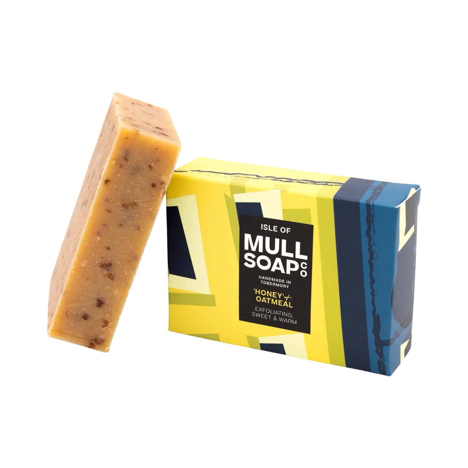 This honey and oatmeal soap bar is great for sensitive skin. 