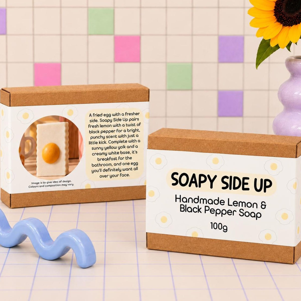 Soapy Side Up Soap Bar