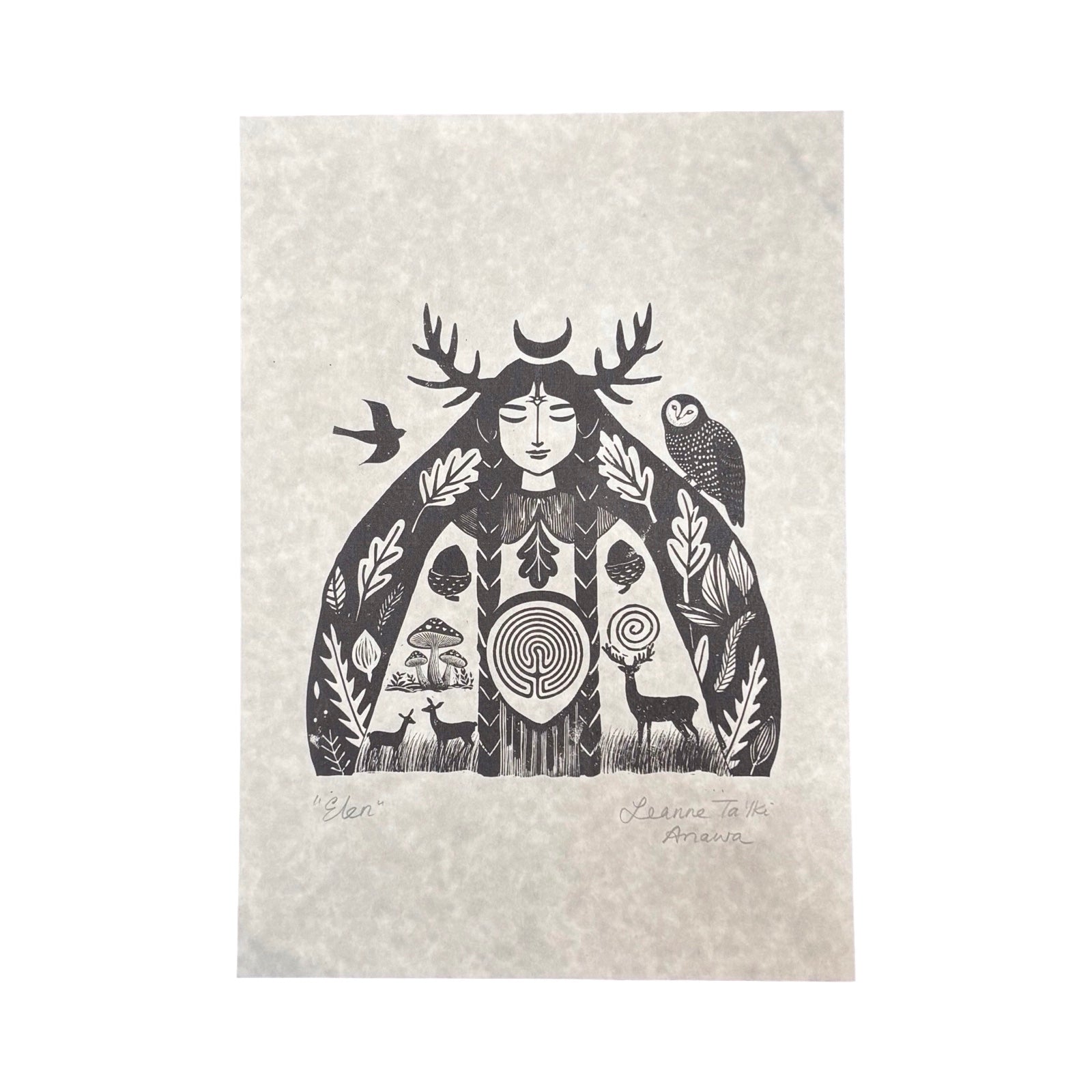 Elen of the Ways Folk Print