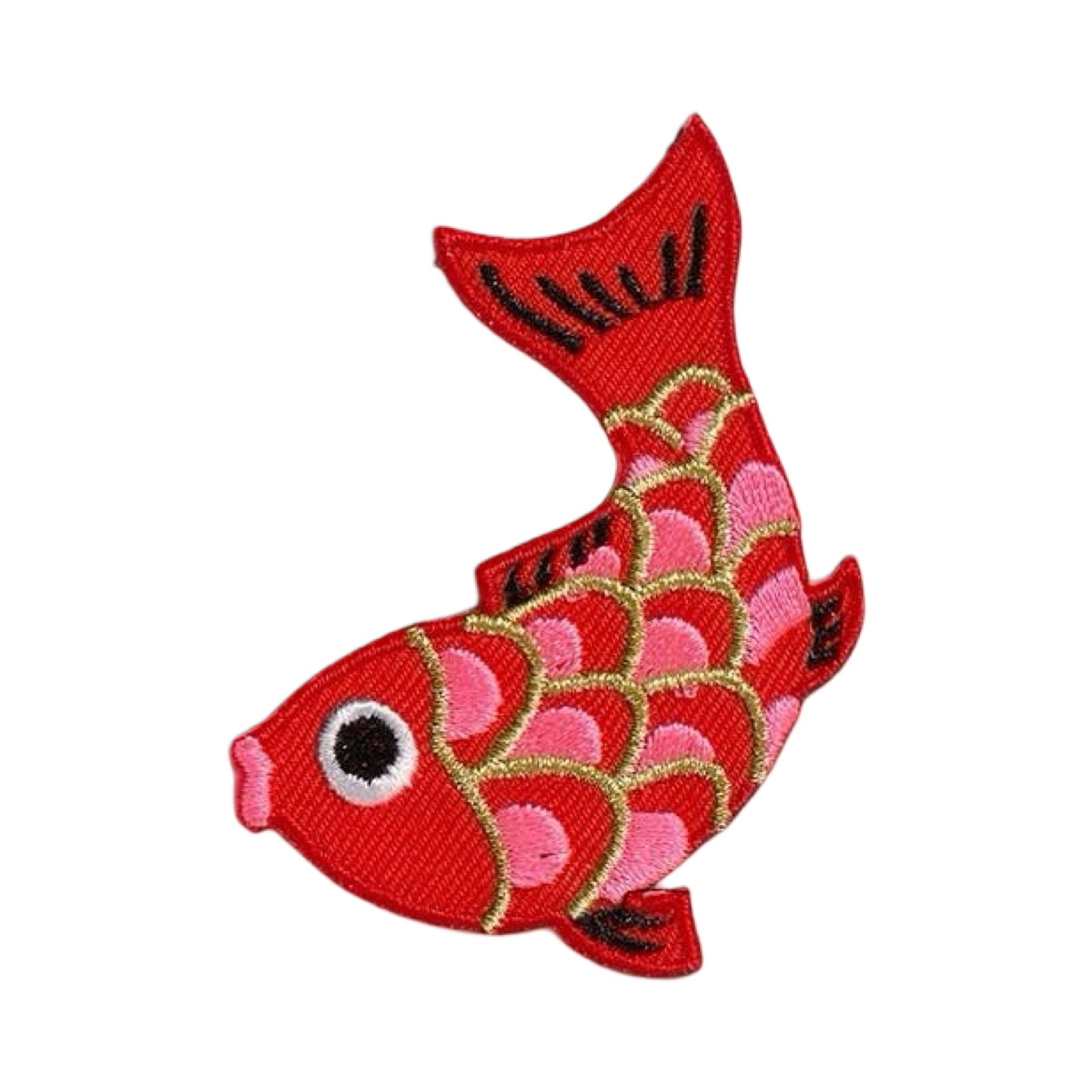 Koi Fish Iron on Patch
