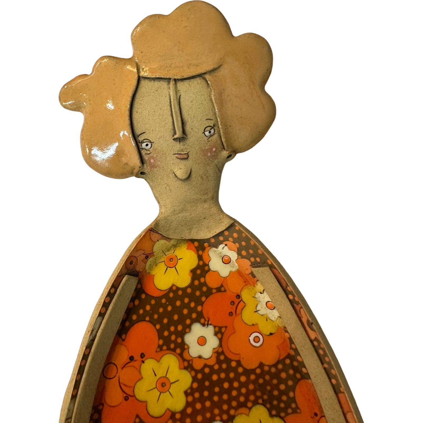 Lady Ceramic Platter