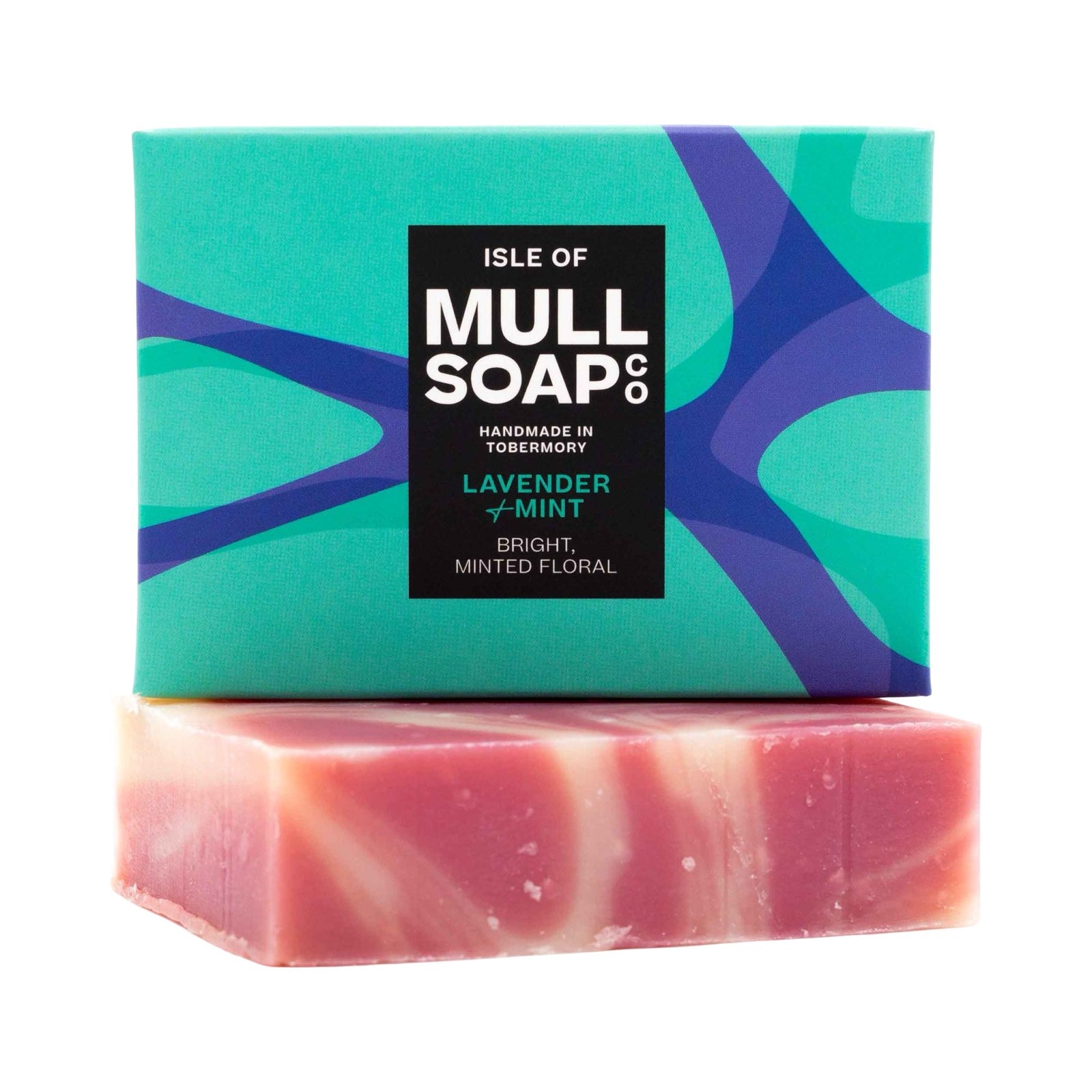 This lavender and mint soap bar combines the calming scent of lavender with the invigorating scent of peppermint. 