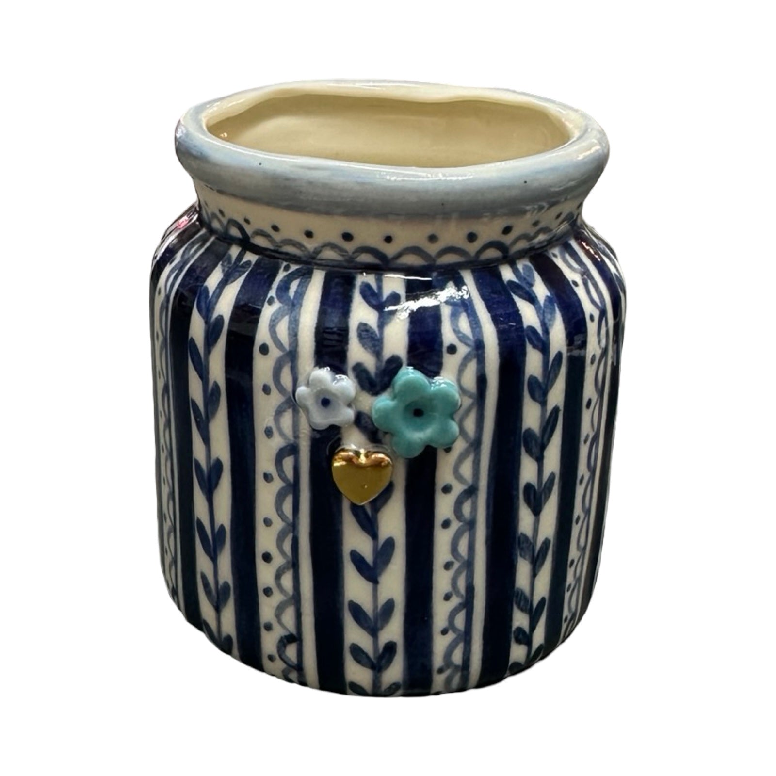 Leaf Porcelain Jar