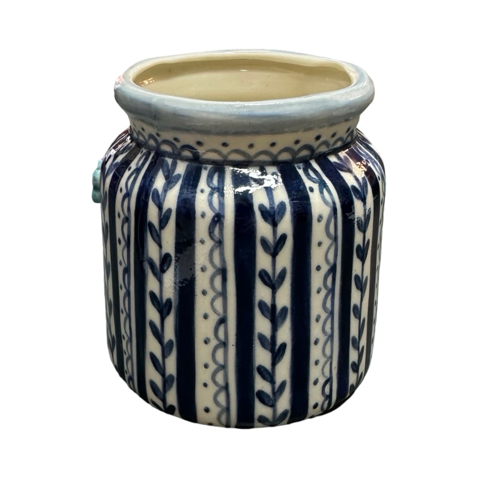 Leaf Porcelain Jar
