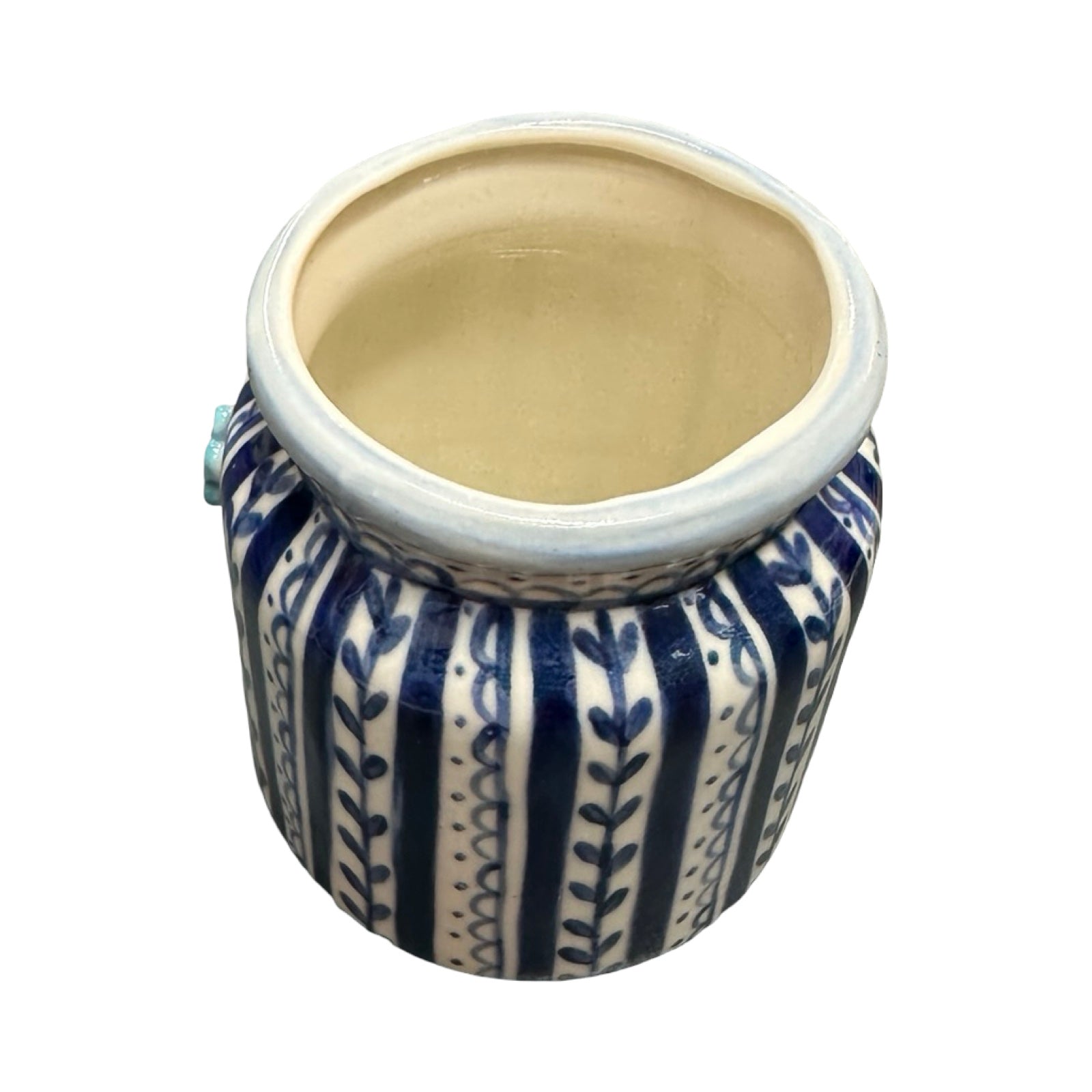 Leaf Porcelain Jar