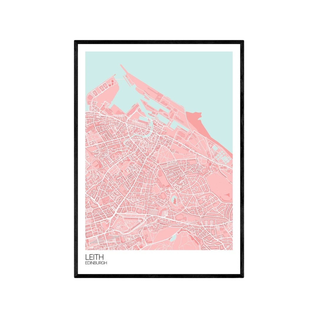 Leith Map Print