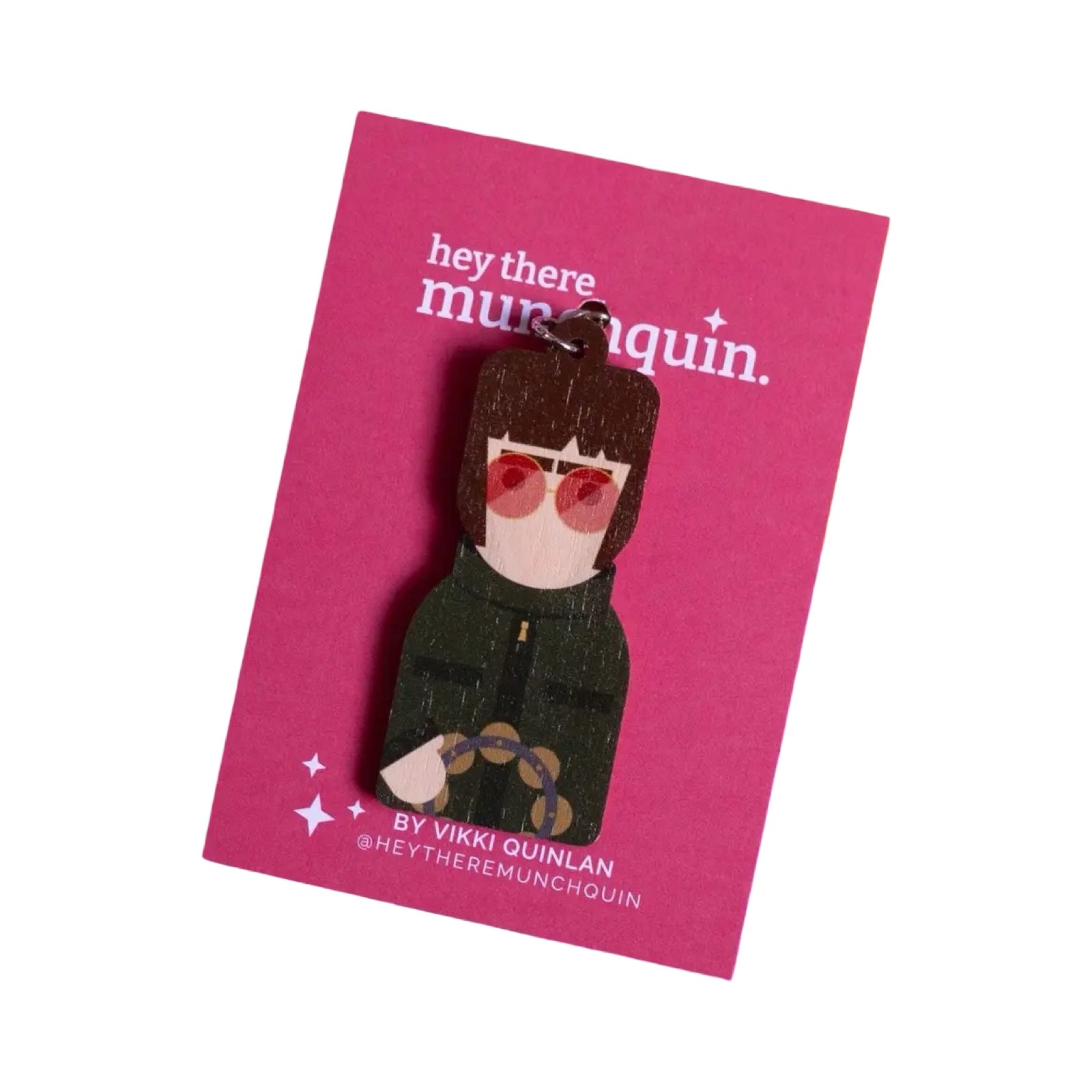 Liam Wooden Decoration / Keyring