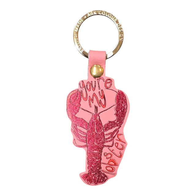 Lobster Leather Keyring