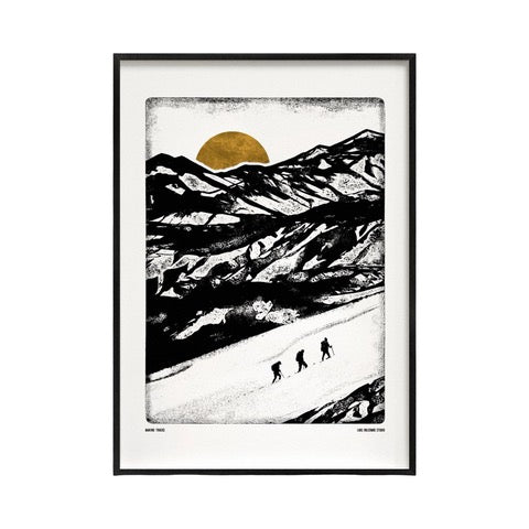 Making Tracks Print