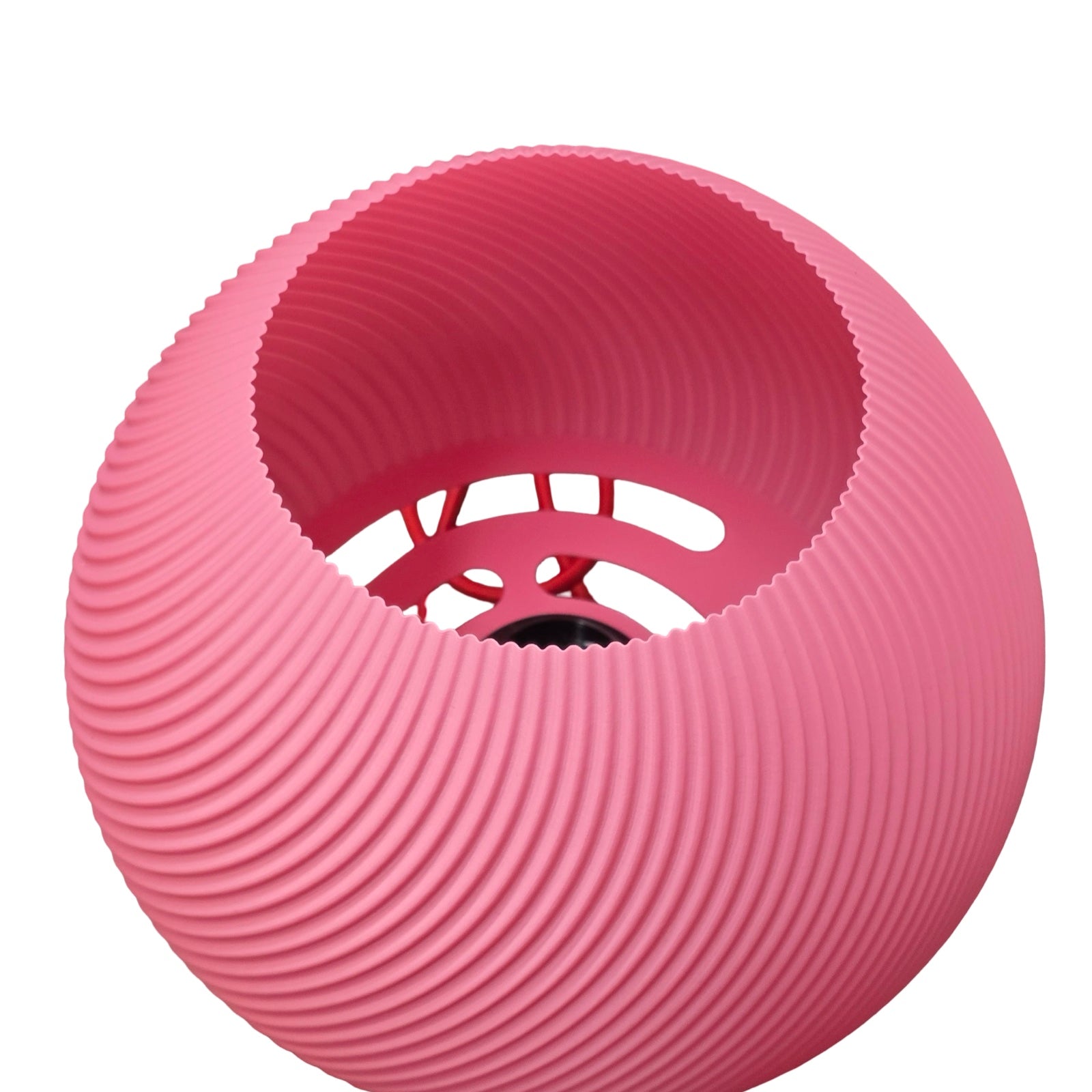 Mushroom Lamp Pink and Turquoise