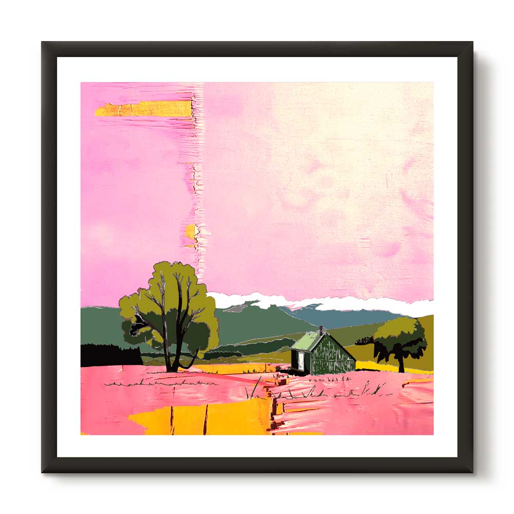 This print illustrates Glen Shira in the Scottish Highlands. 