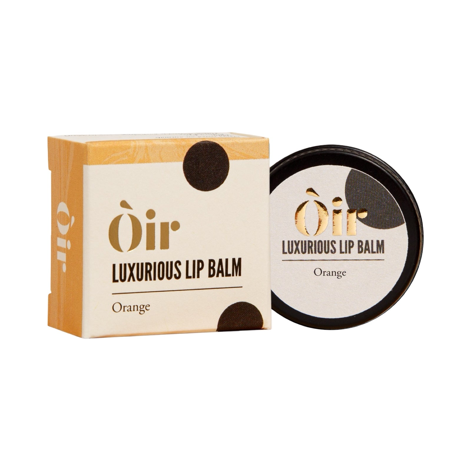 This luxurious lip balm has an orange scent with a hint of cocoa and vanilla. 