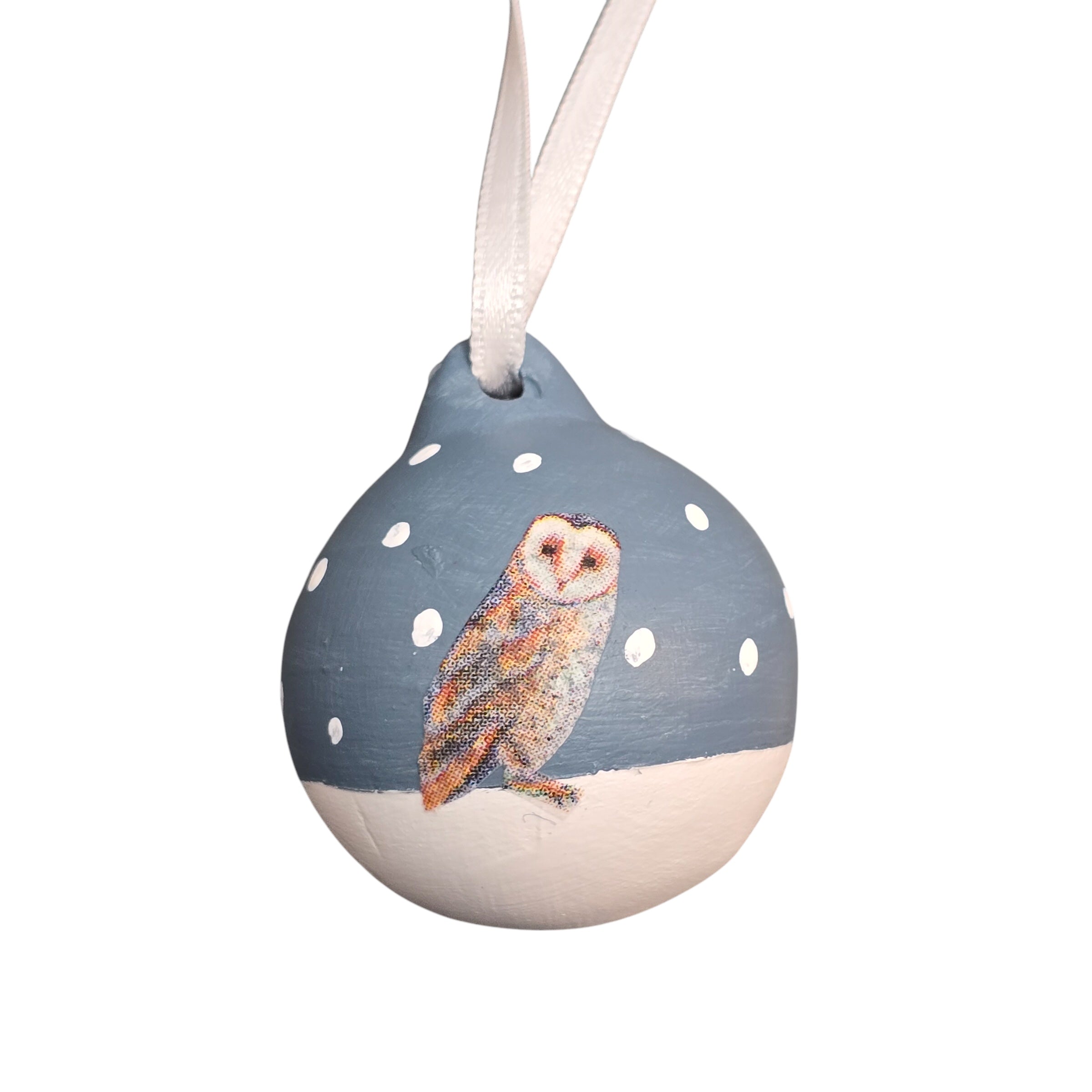 Owl Christmas Bauble