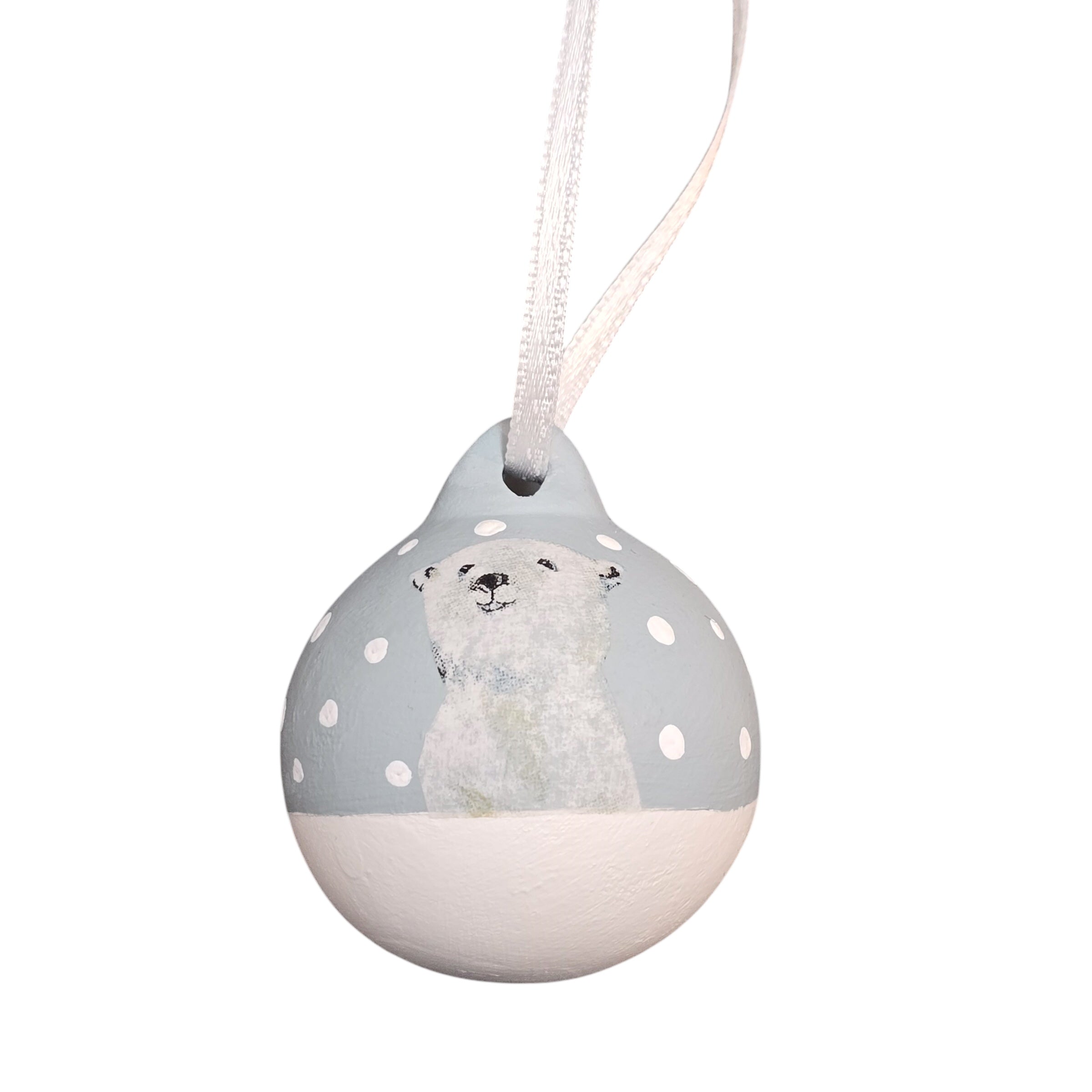 Polar Bear Christmas Bauble