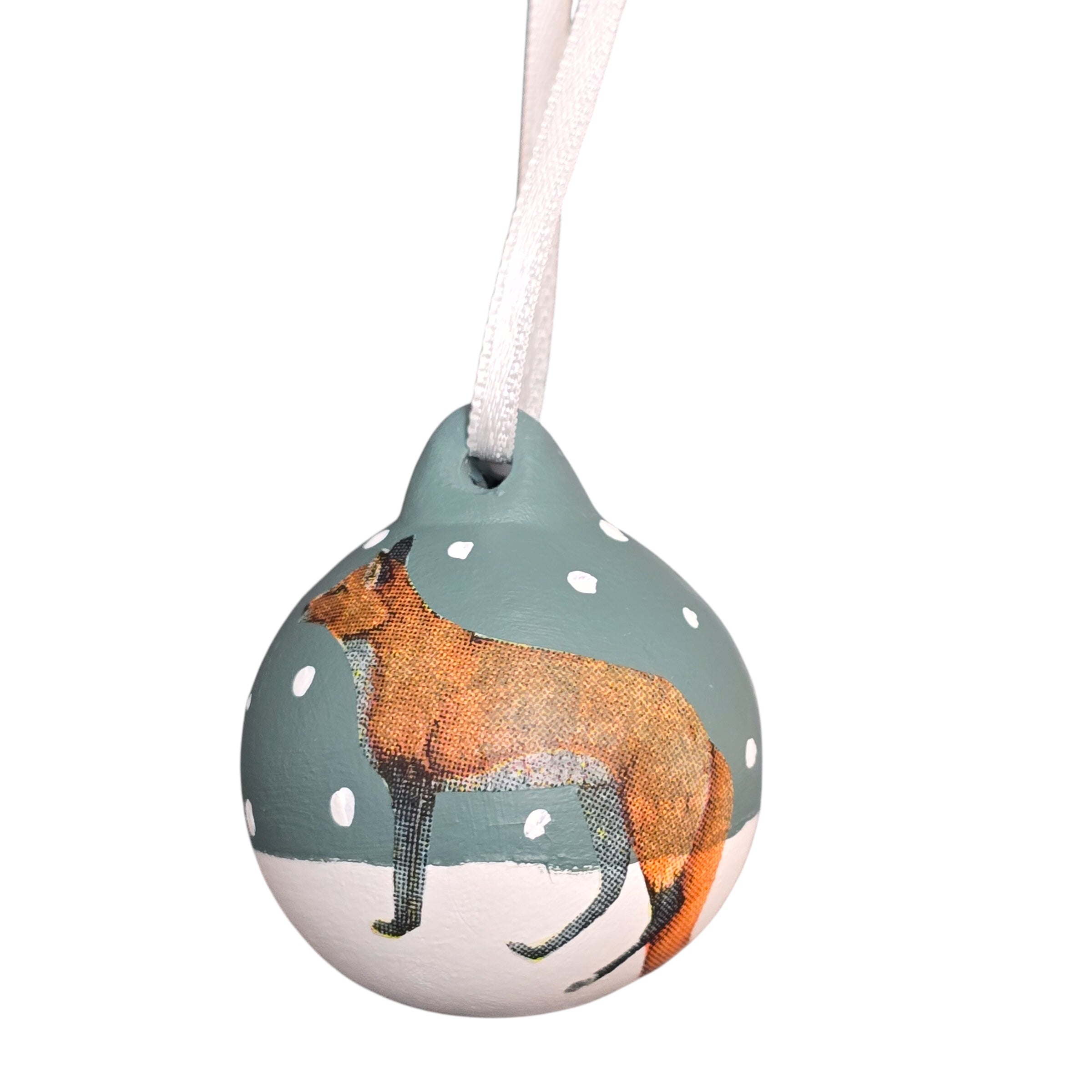 Fox Christmas Bauble