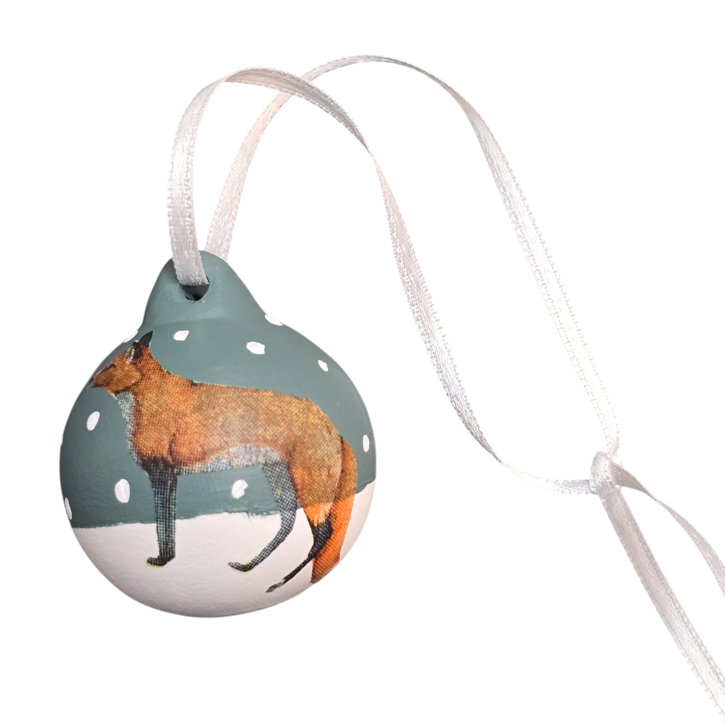 Fox Christmas Bauble