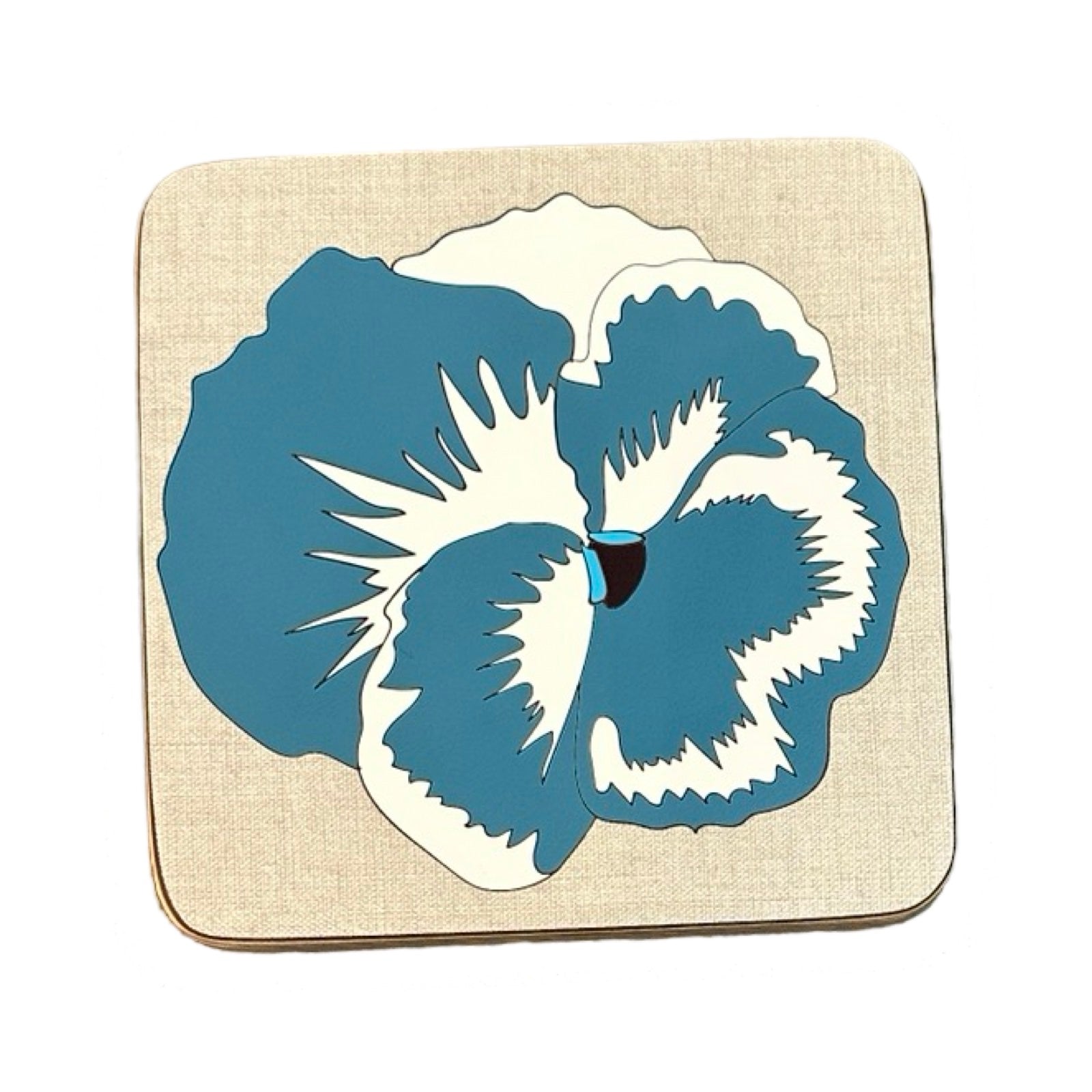 Pansy Flower Trivet