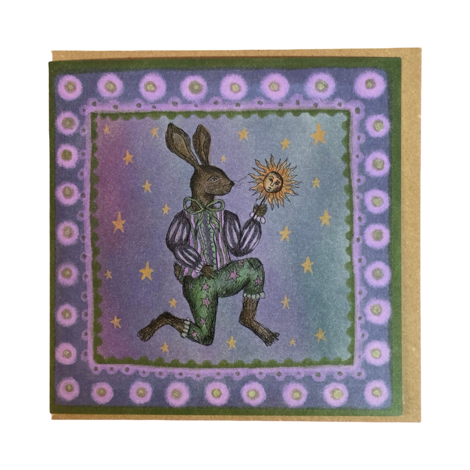 Dancing Hare Card