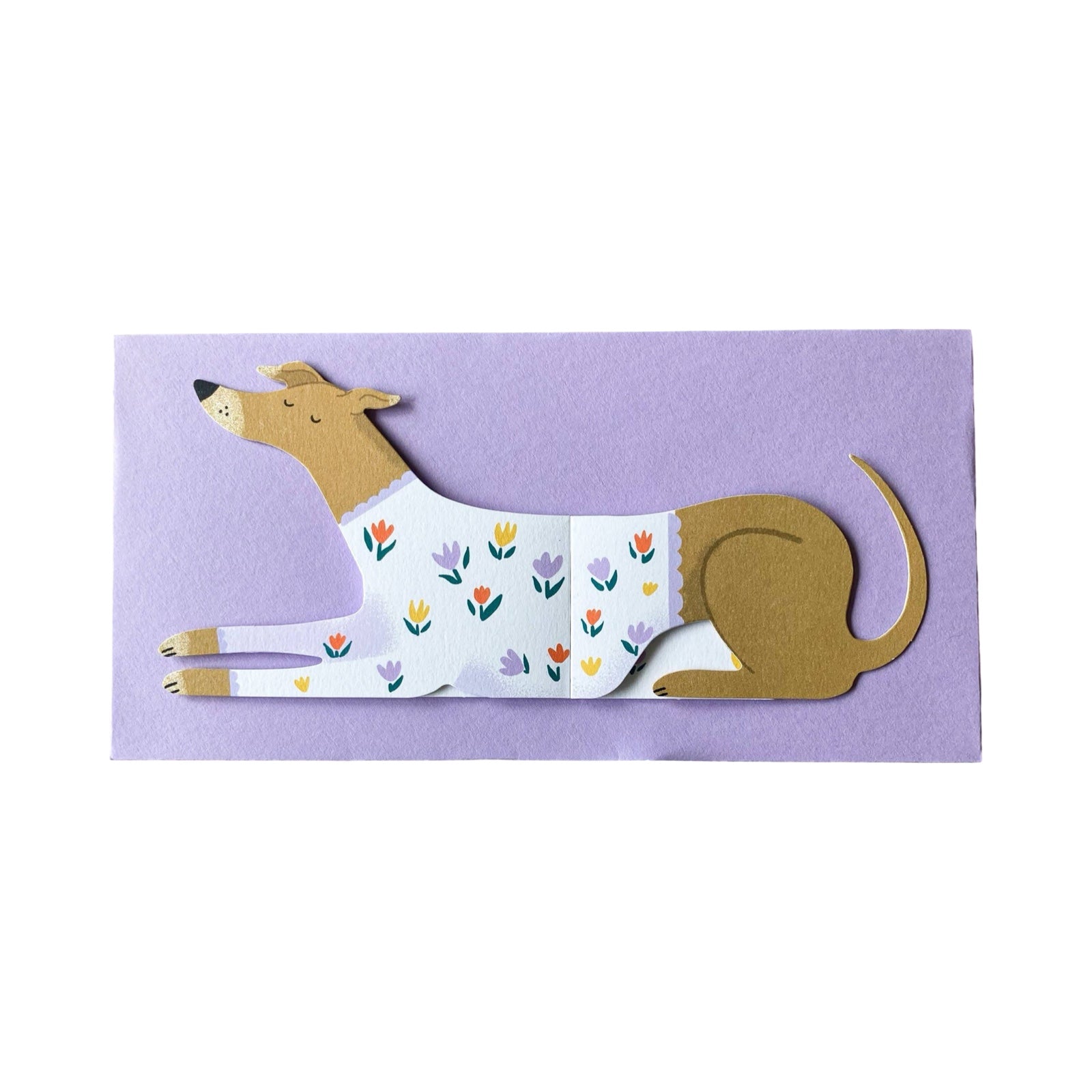 Bunny Extendable Dog Card