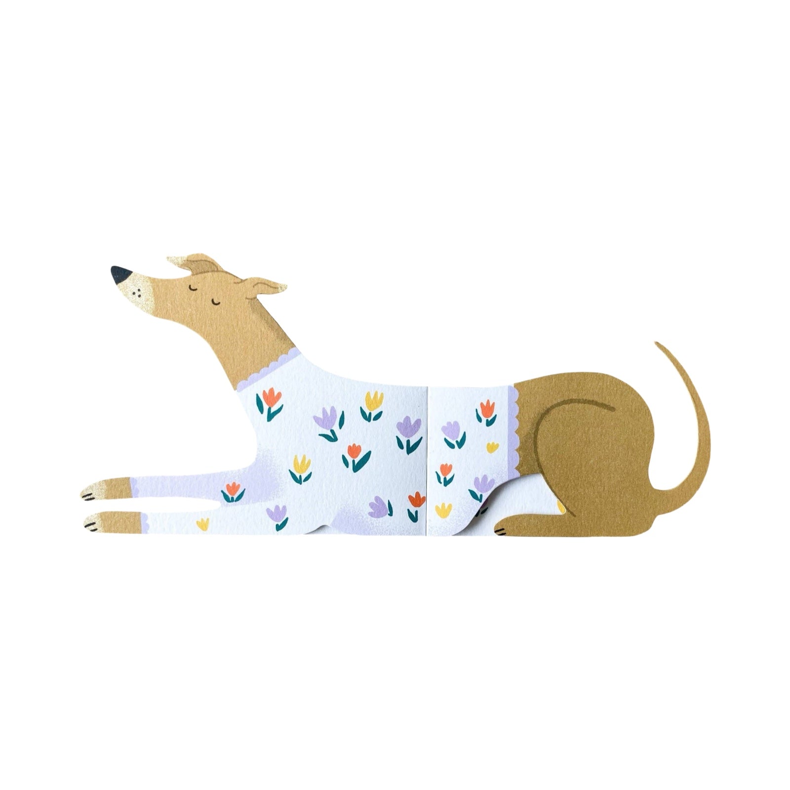 Bunny Extendable Dog Card
