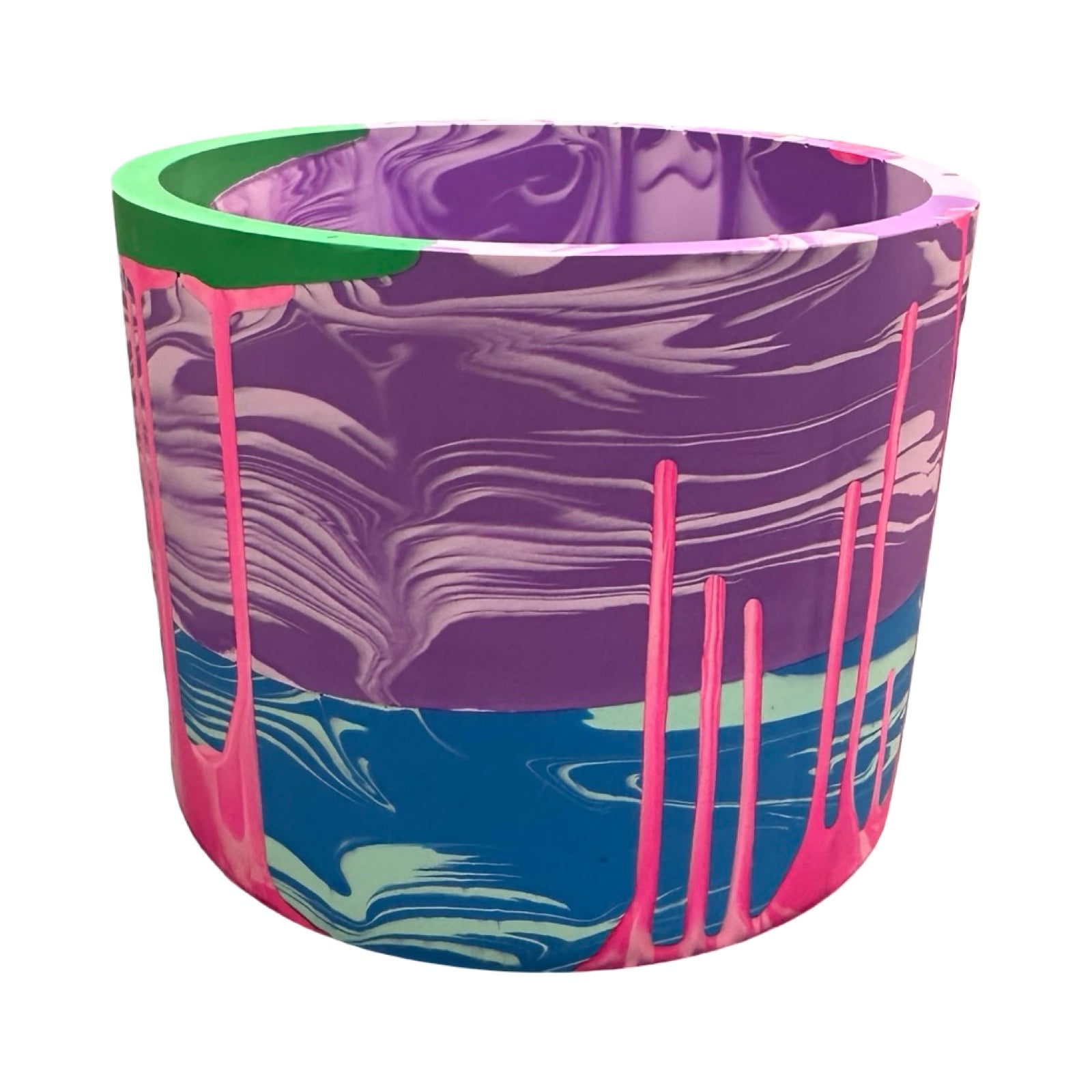 Purple Medium Fusion Planter