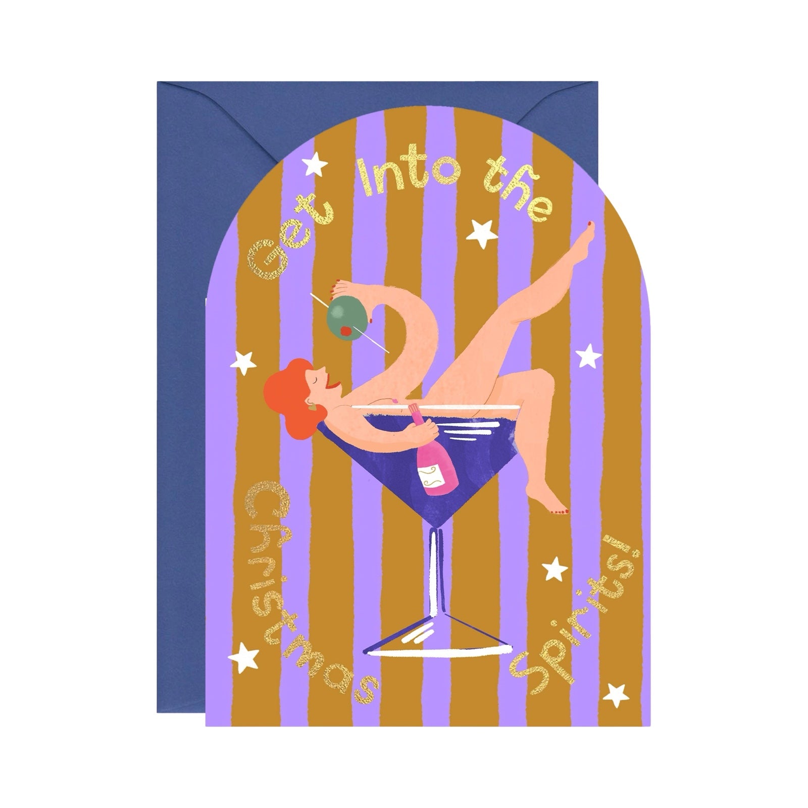 Into the Christmas Spirits Card