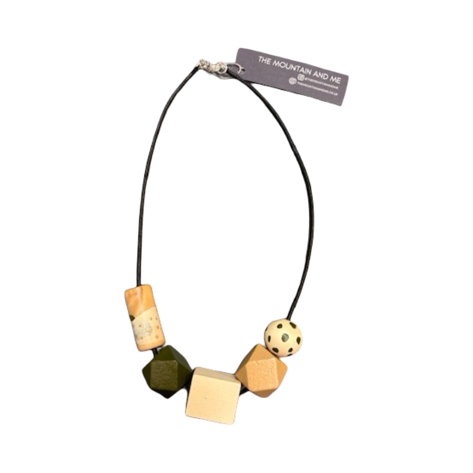 Forest Chunky Bamboo Necklace