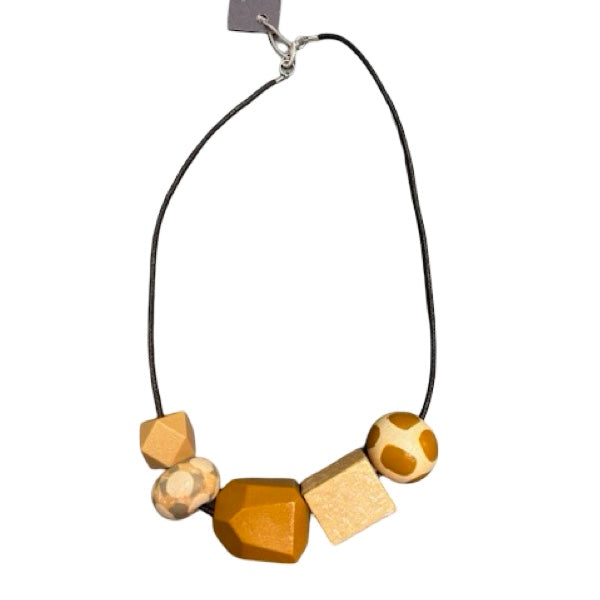 Harvest Chunky Bamboo Necklace