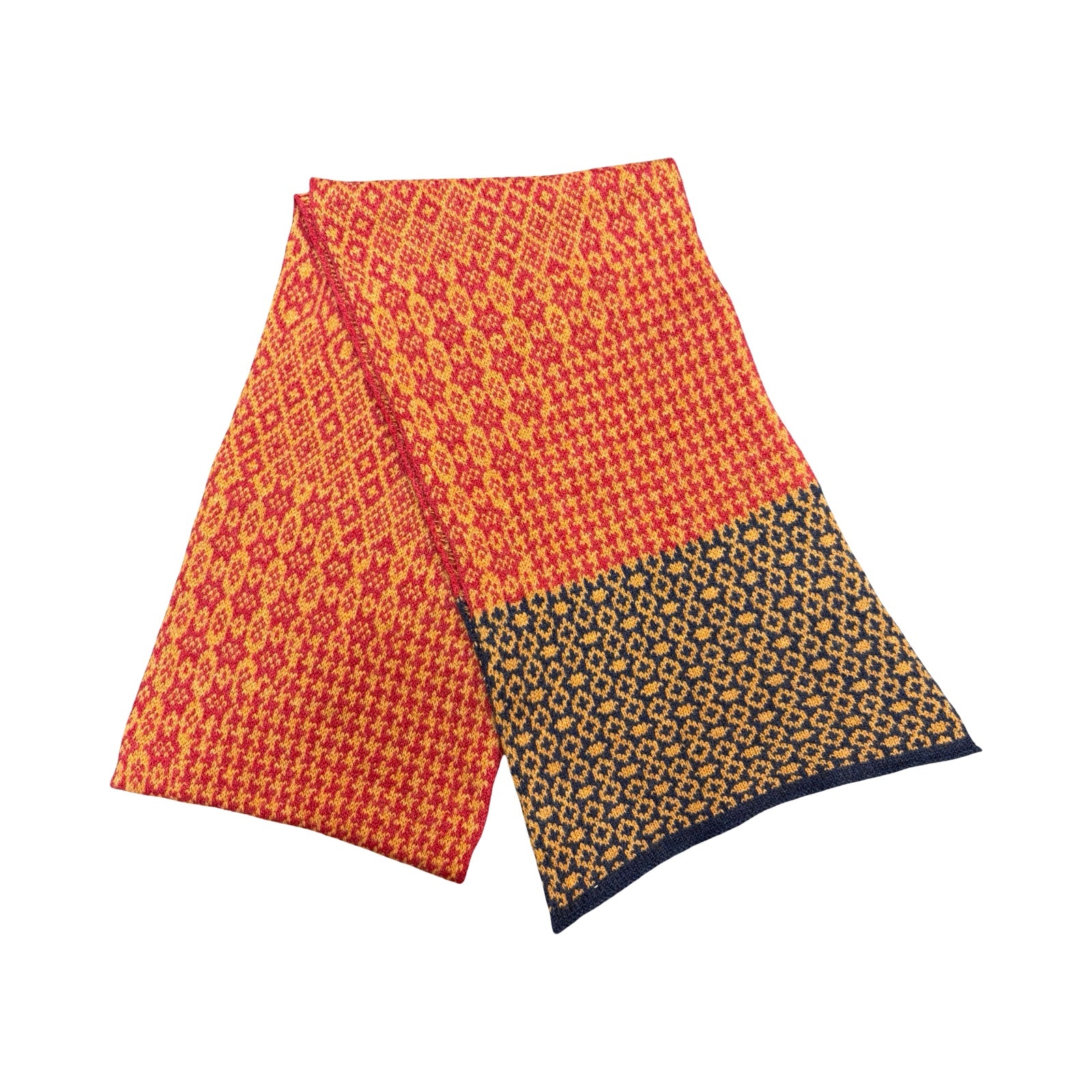 Rust Wooplaw Lambswool Scarf