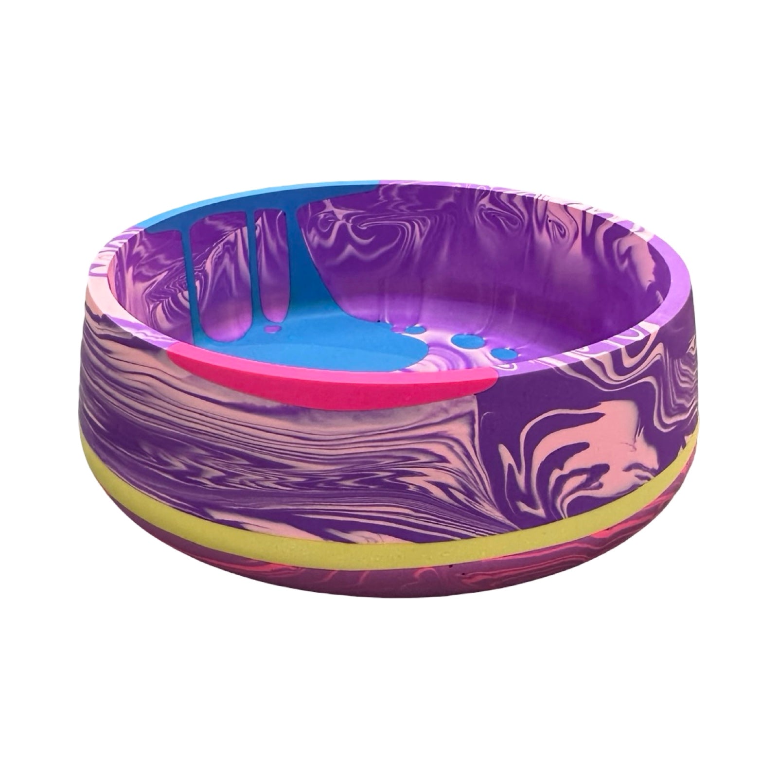 Purple Marble Fusion Bowl