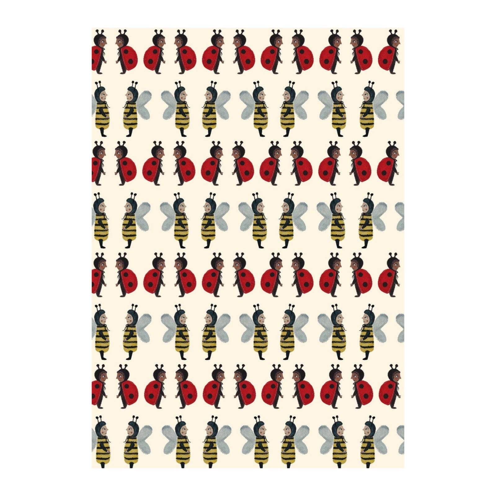 Ladybird Child Wrapping Paper