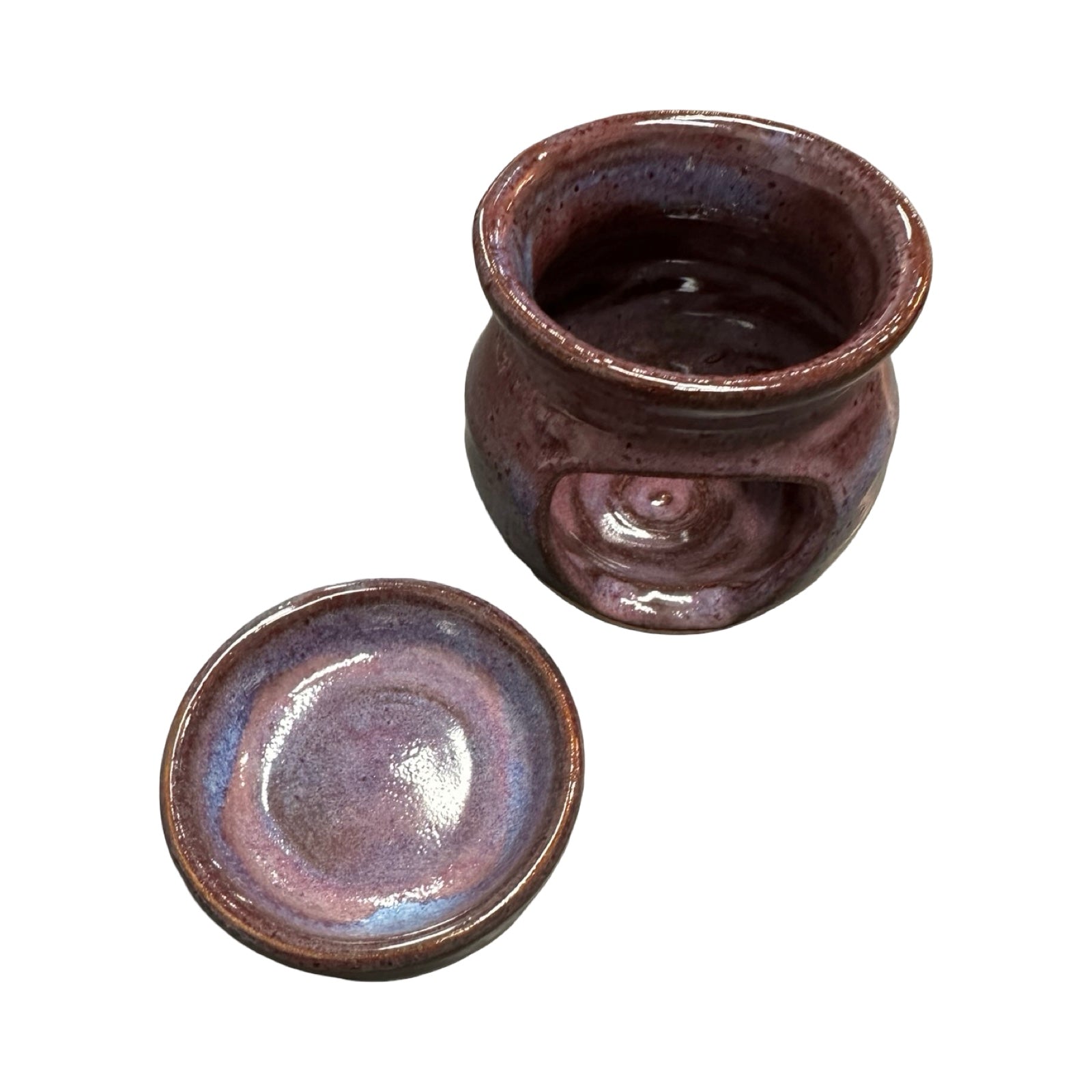 Heather Stoneware Oil Burner
