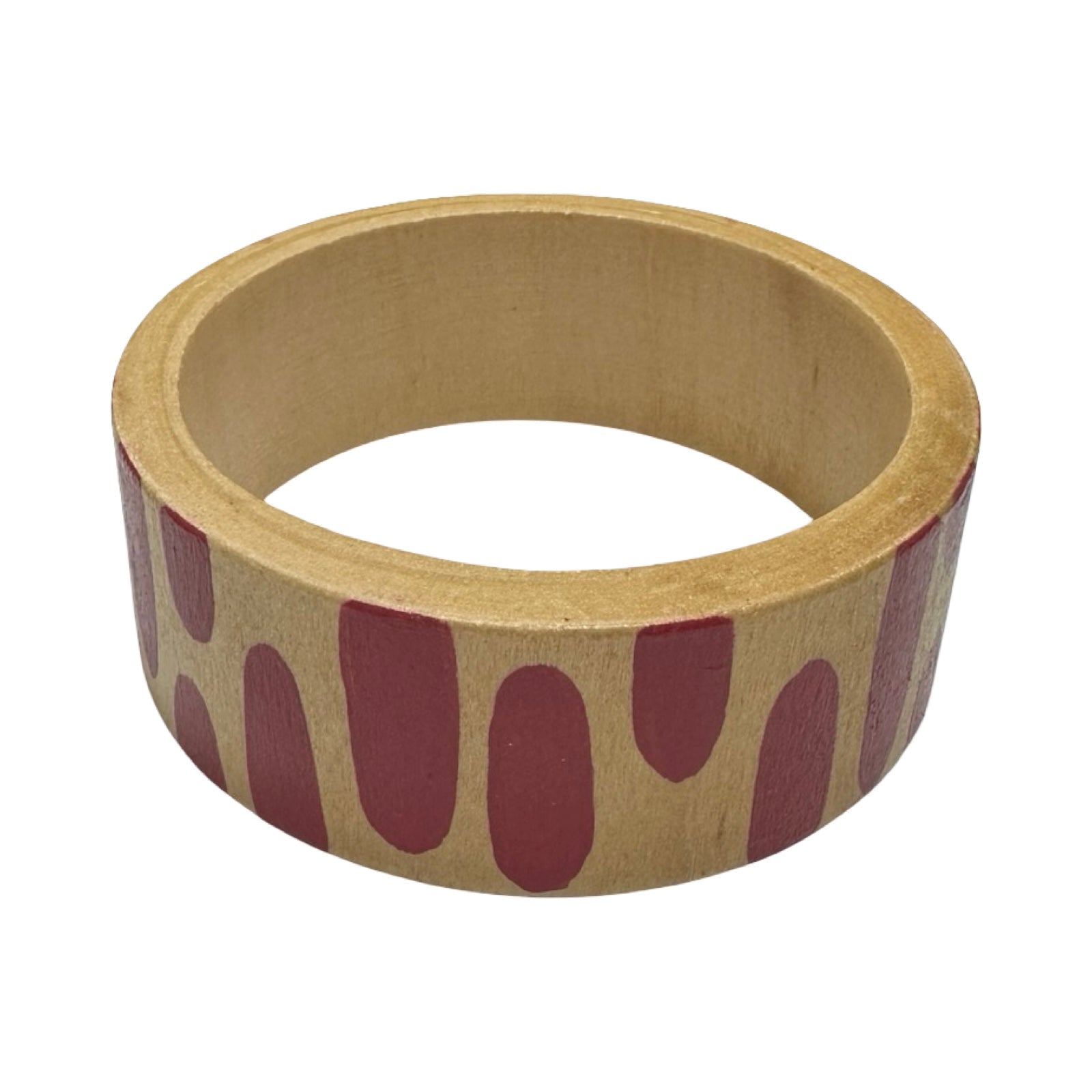Sunset Bamboo Hand Painted Bangle