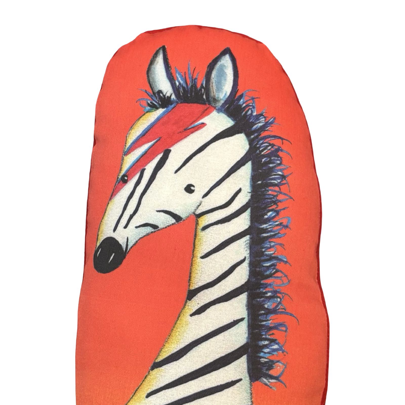 Alex the Zebra Cushion