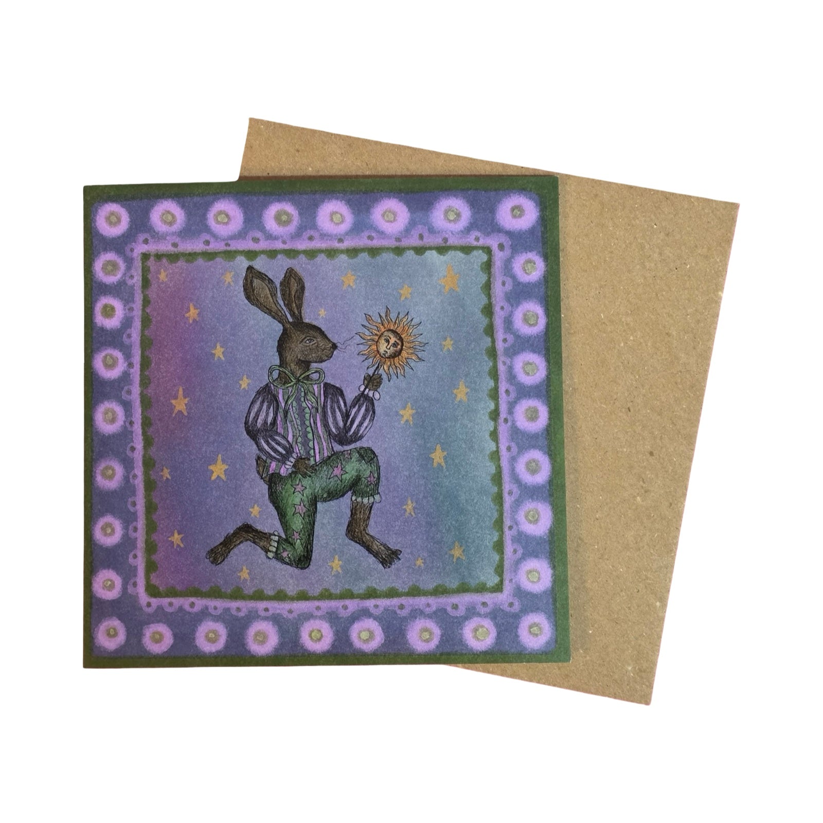 Dancing Hare Card