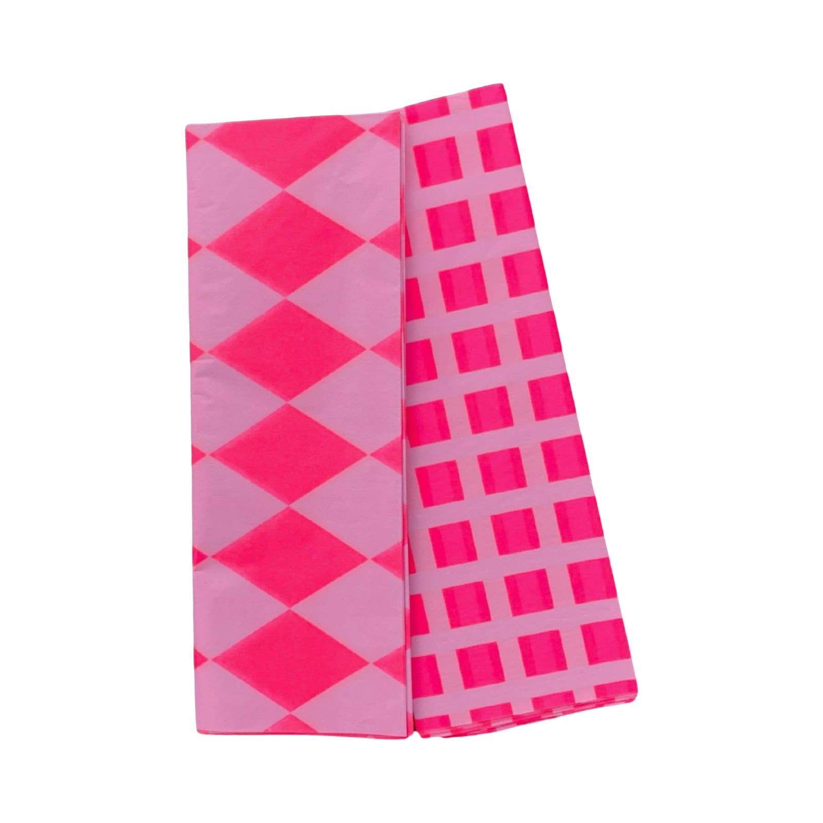 Pink Patterned Tissue Paper Pack