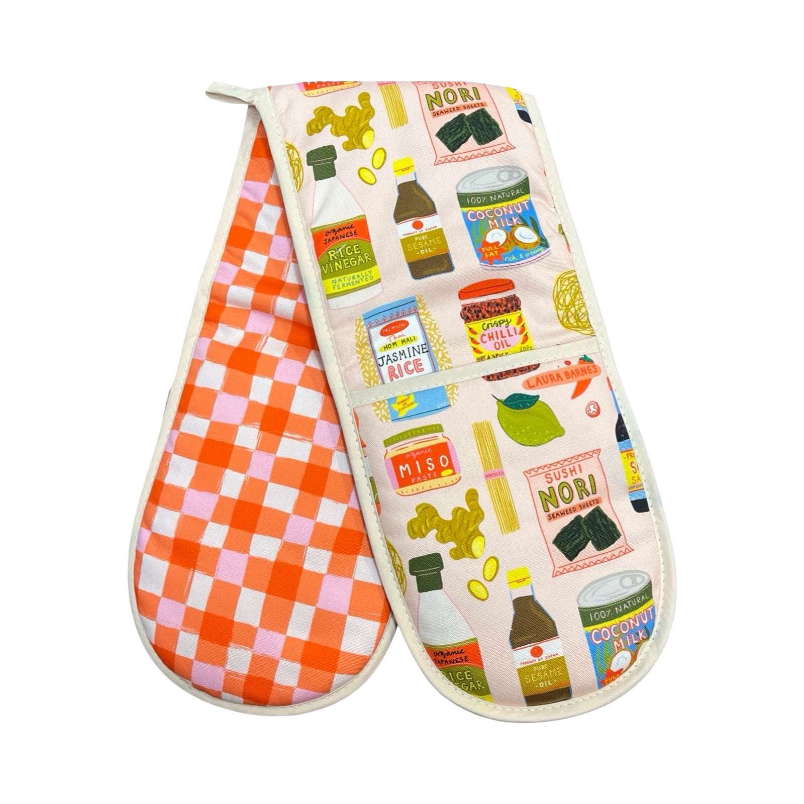 Asian Ingredients Oven Gloves