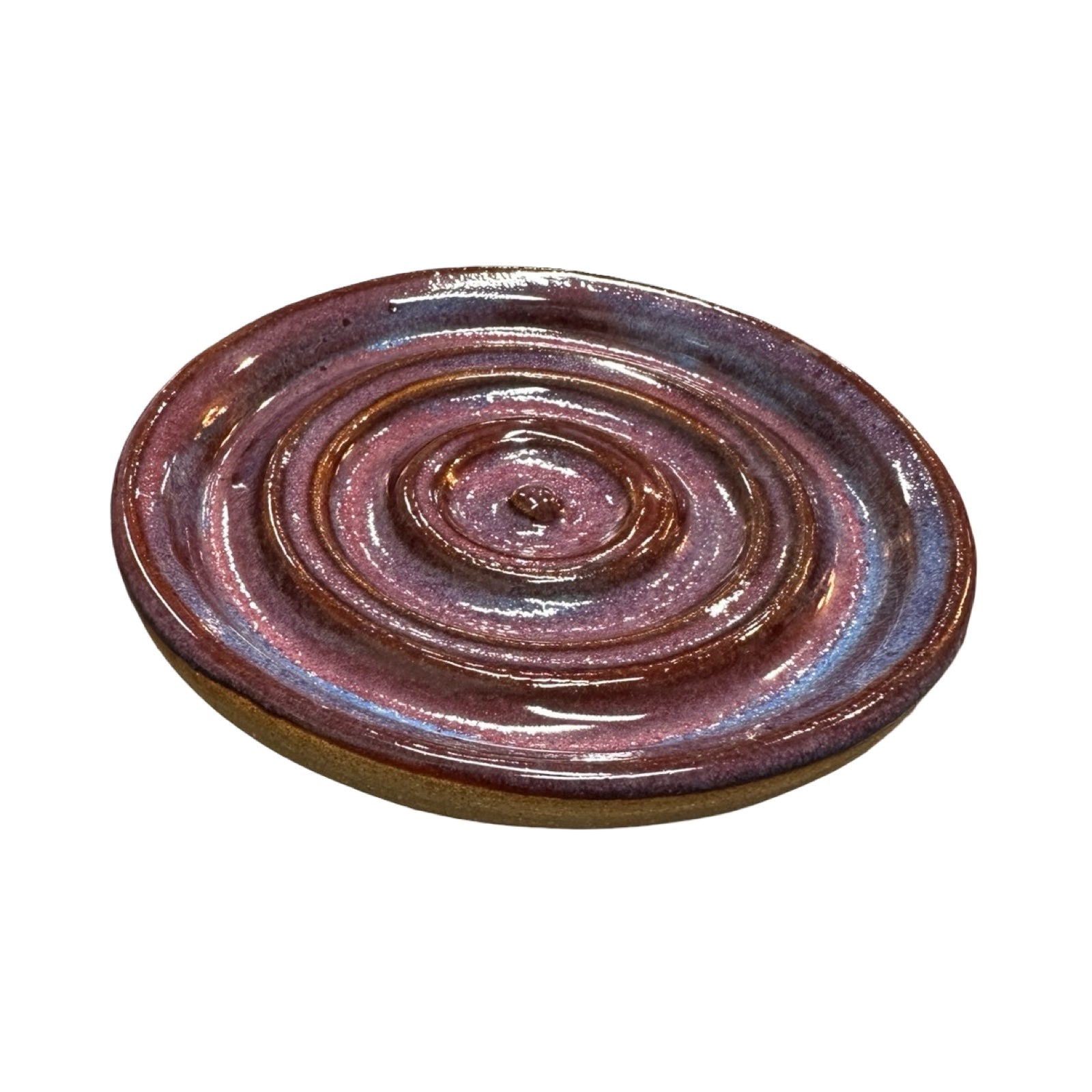 Heather Stoneware Soap Dish