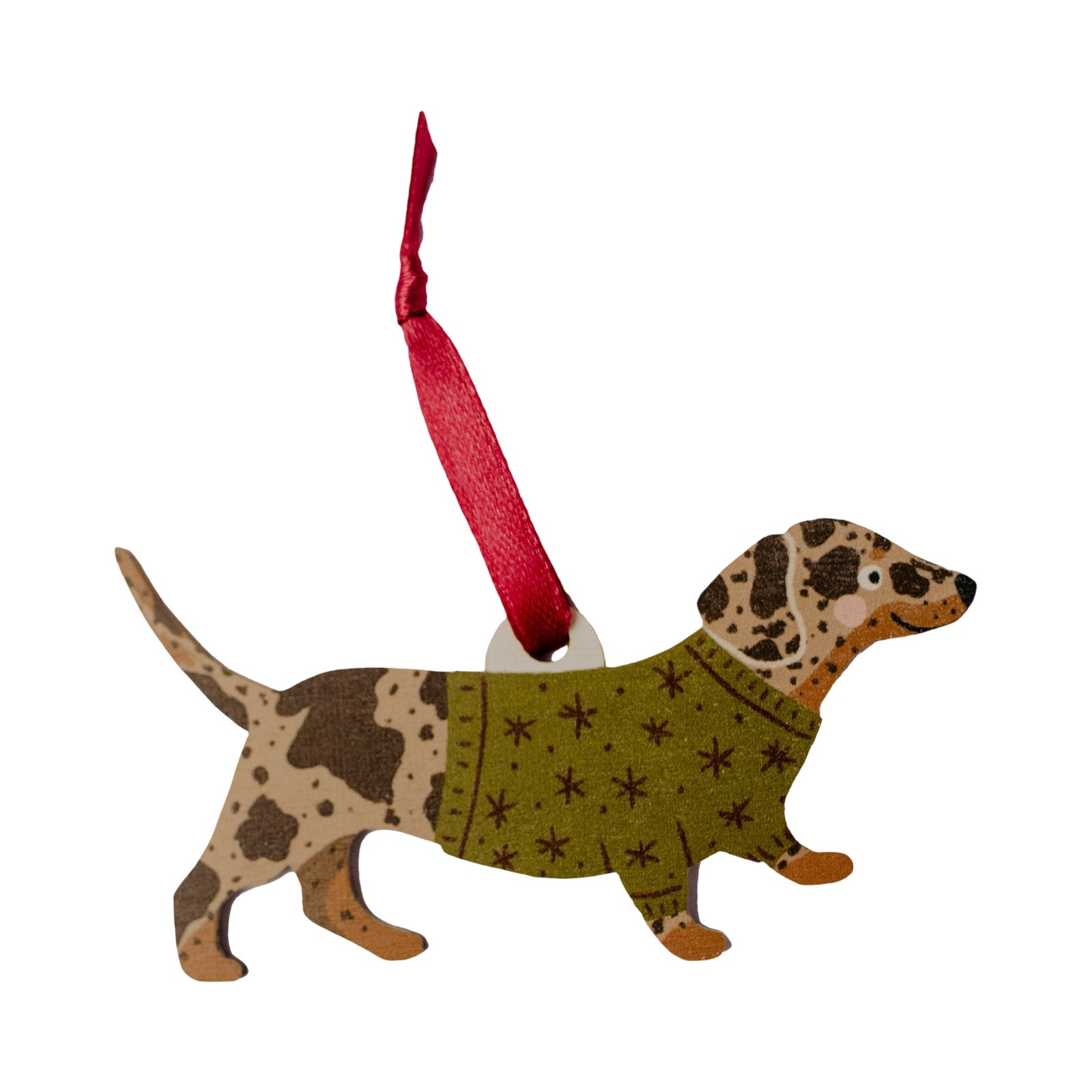 Dapple Dachshund Dog Decoration