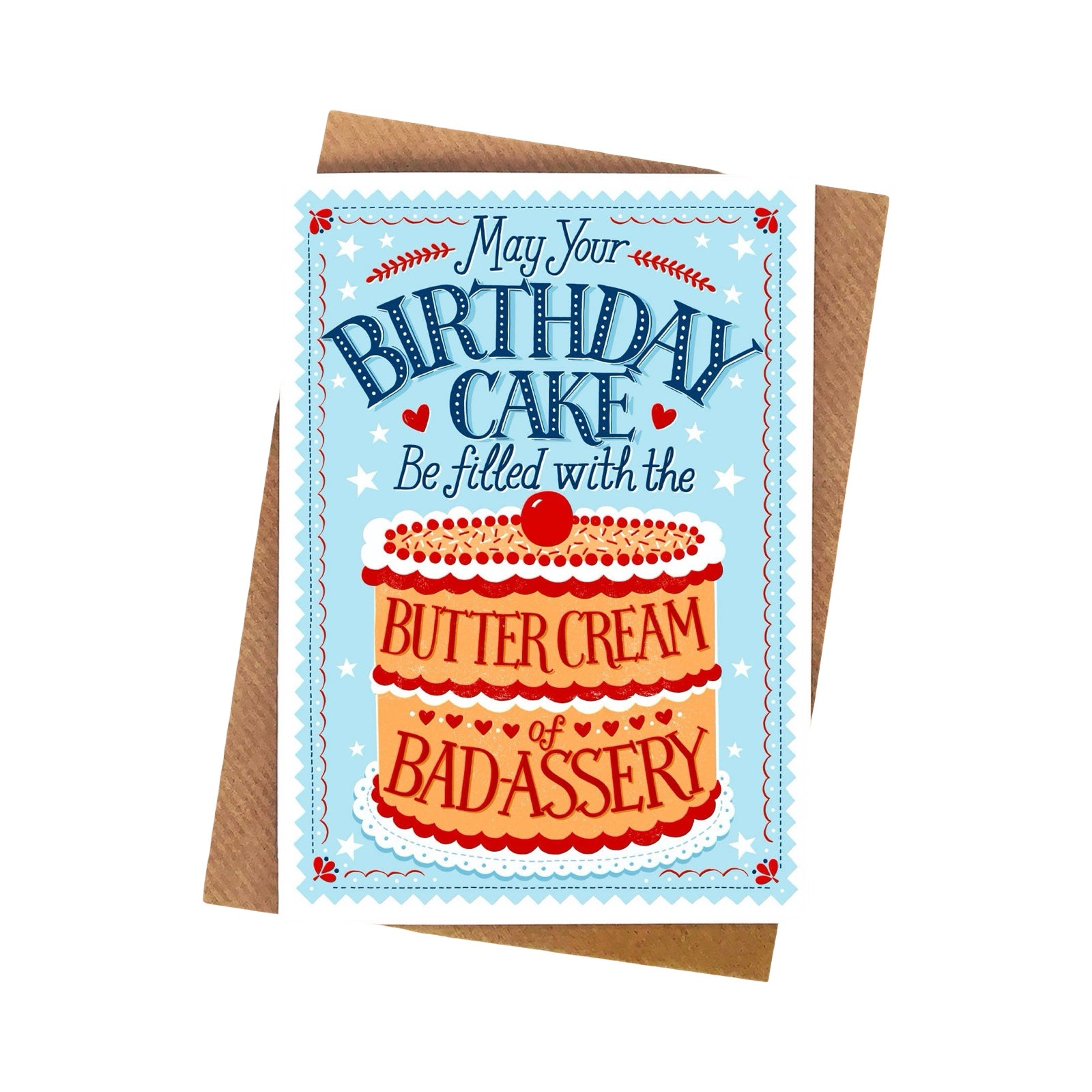 Badass Birthday Card