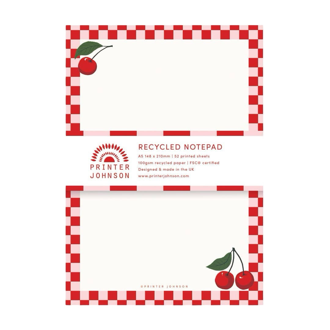 Cherries Notepad