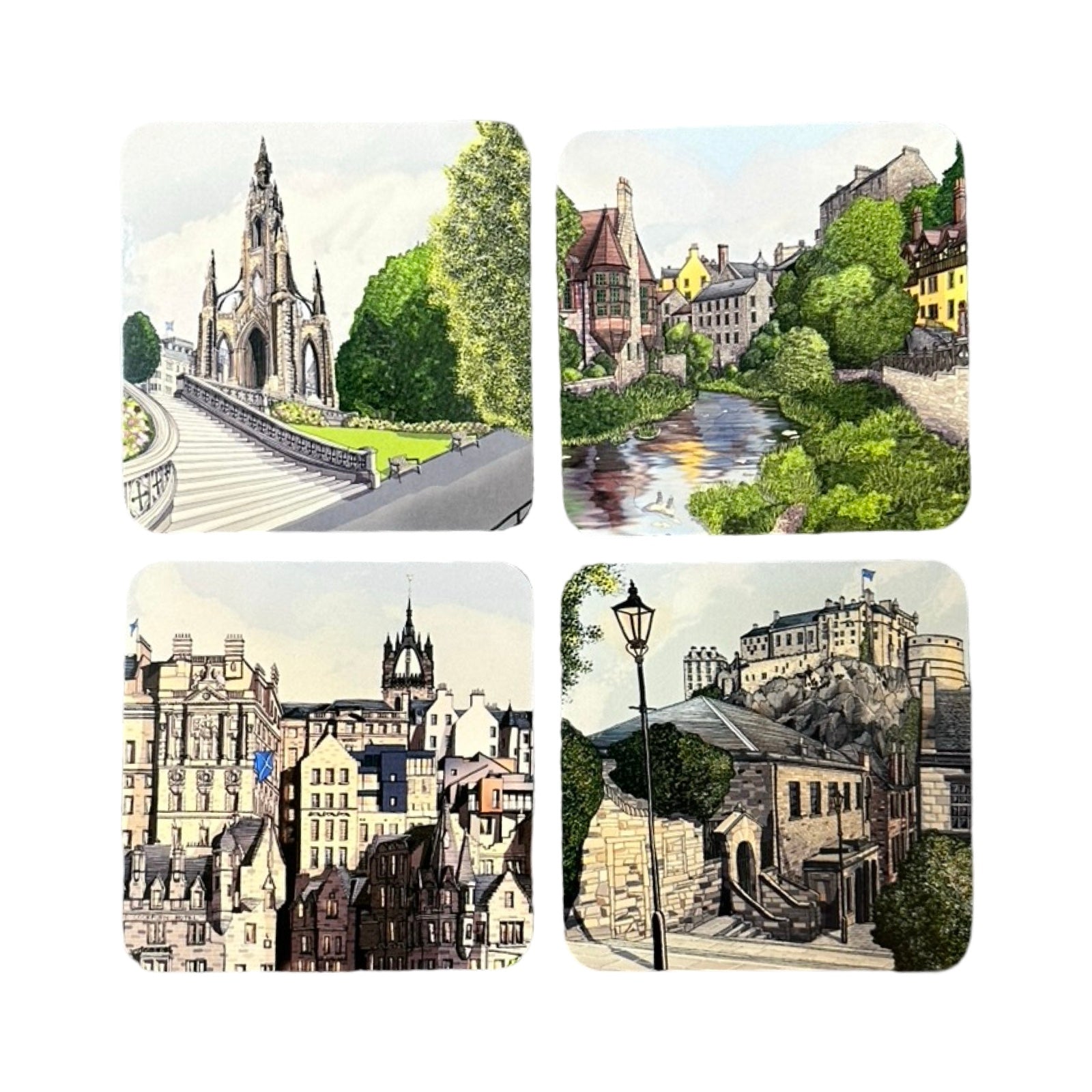 Edinburgh Coaster Set