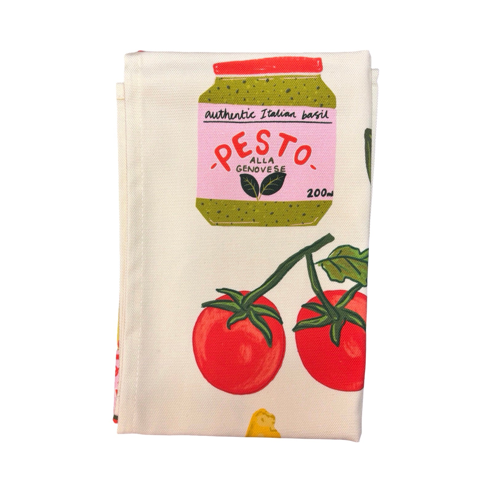 Italian Ingredients Tea Towel