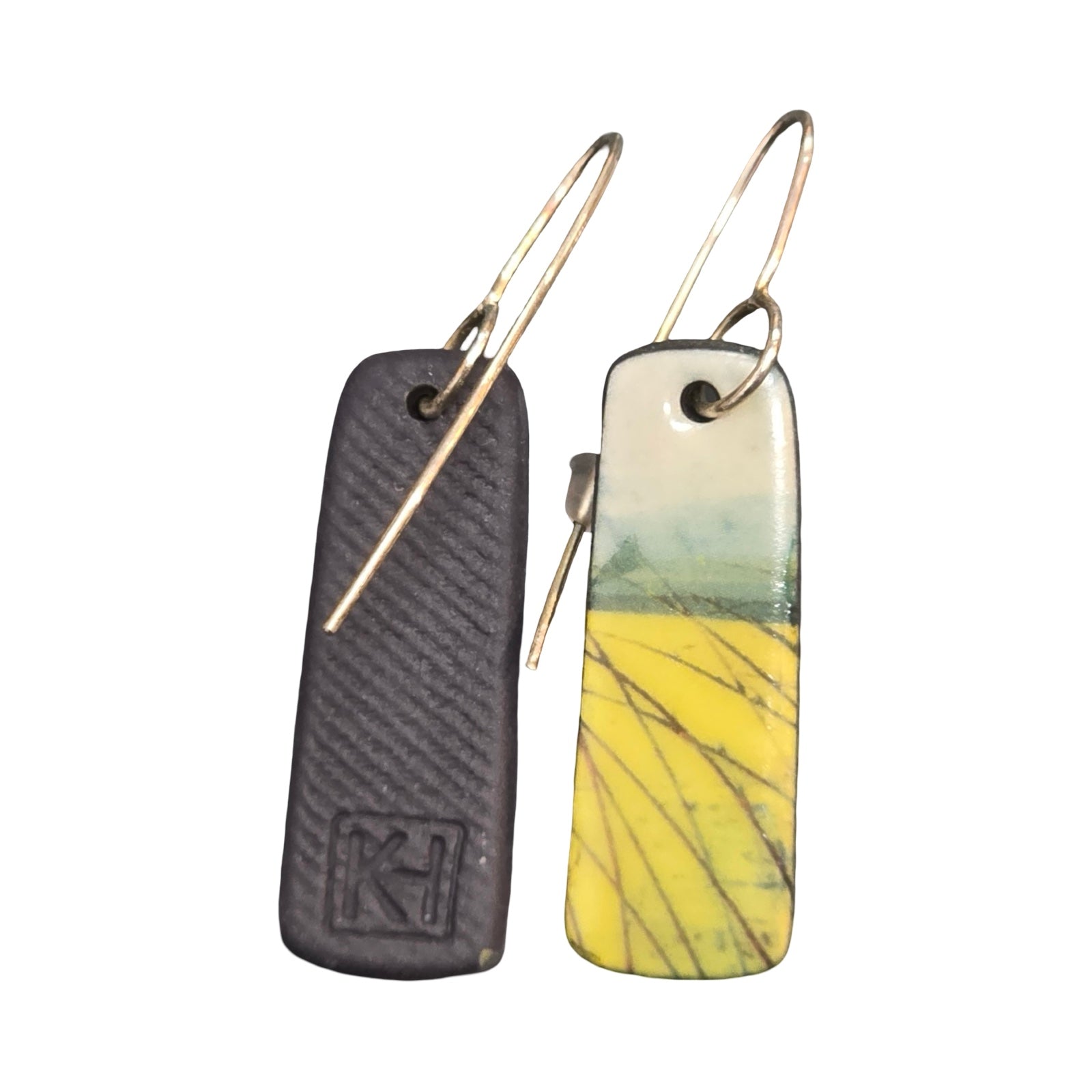 Skyline Porcelain Drop Earrings